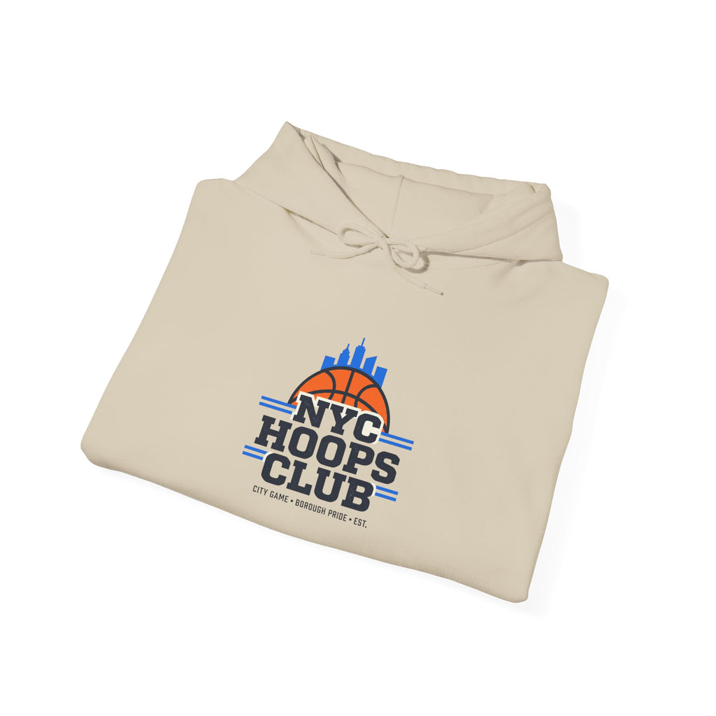 NYC Hoops Club Varsity Hoodie | city basketball, collegiate streetwear