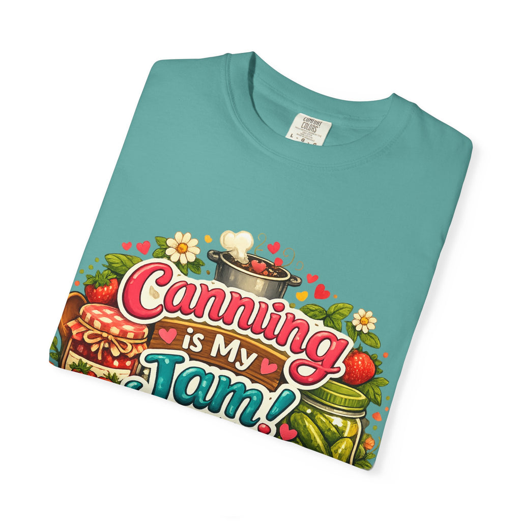 Canning Is My Jam T-Shirt — Retro Mason Jar Canning Shirt for Preservers & Gardeners