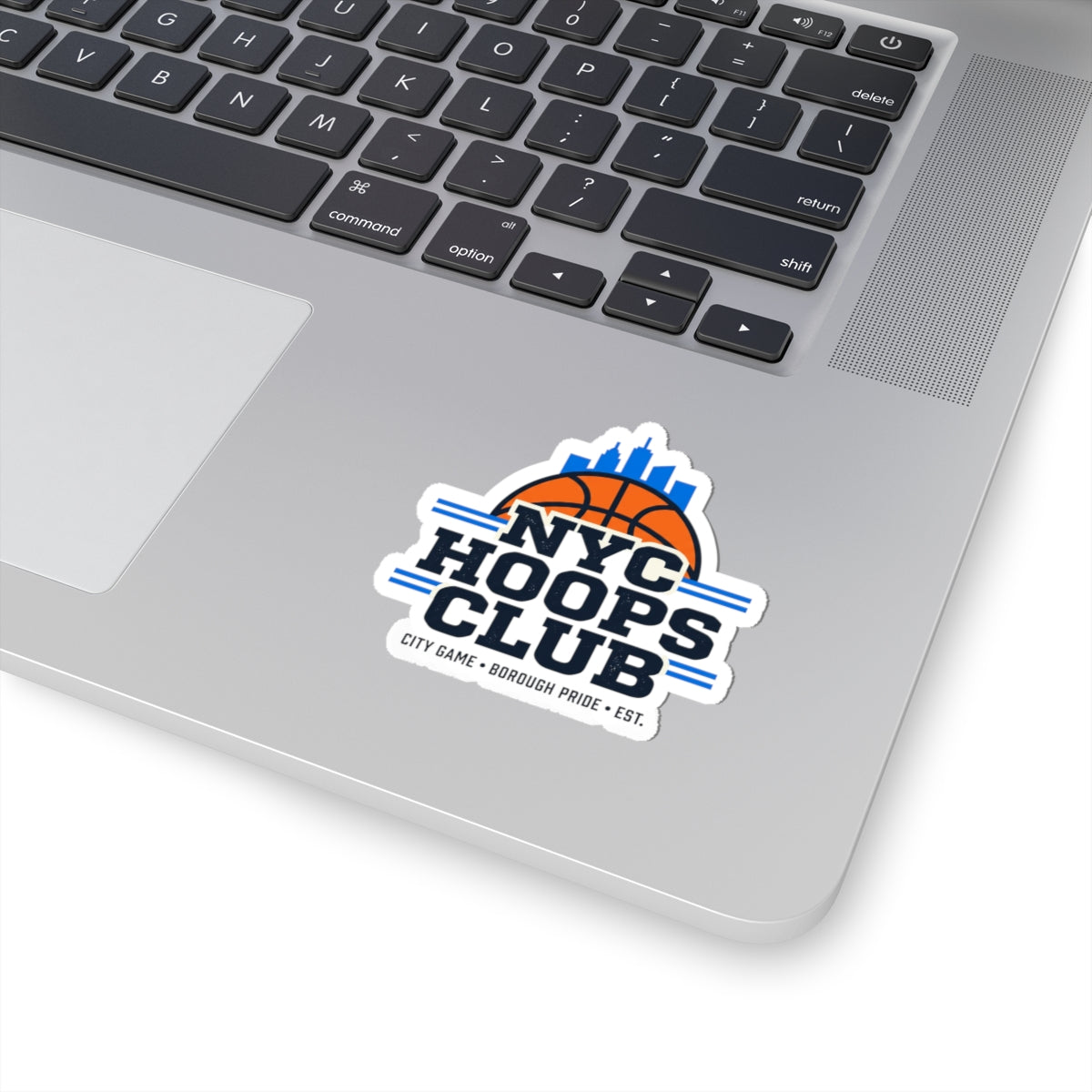 NYC Hoops Club Varsity Basketball Sticker | city basketball, collegiate