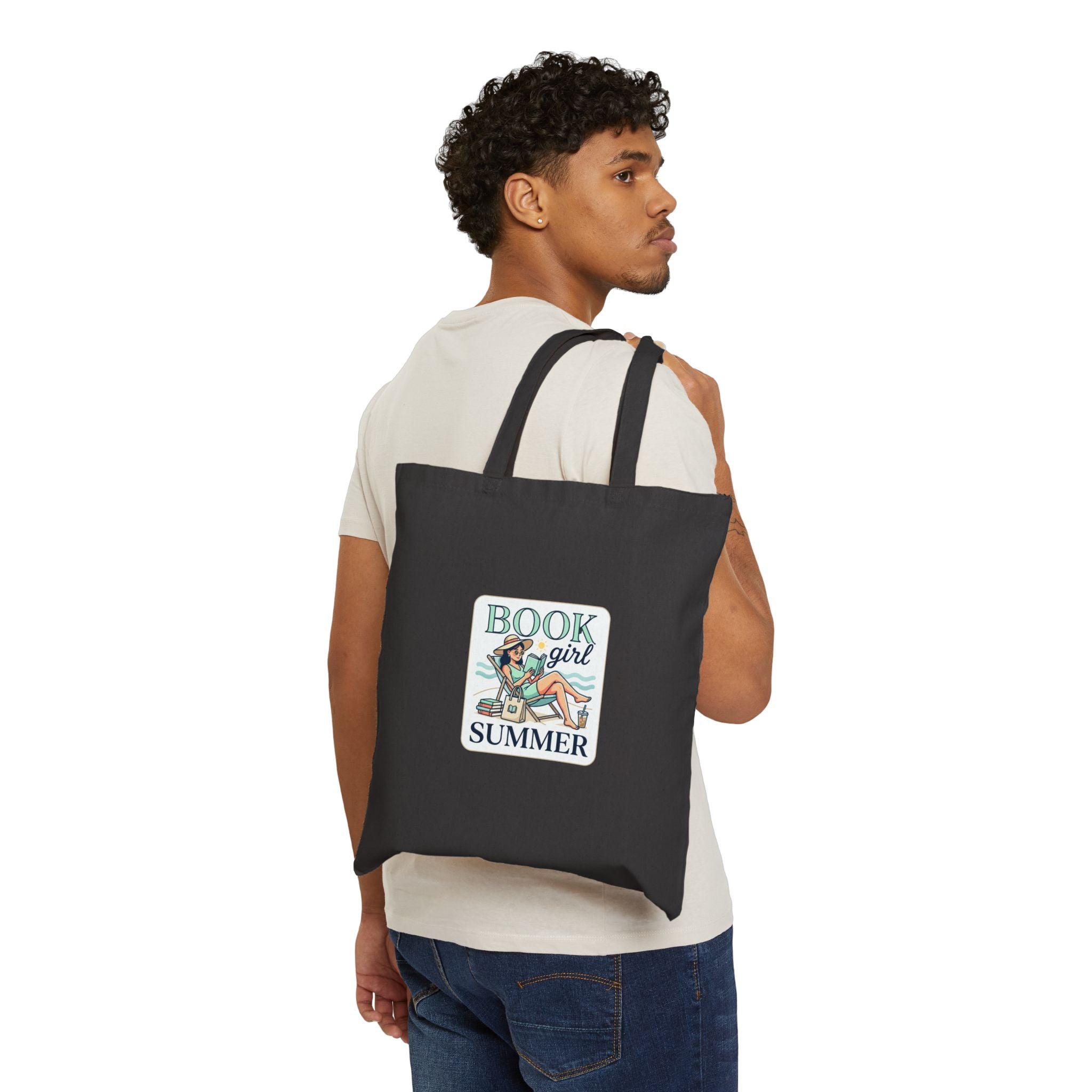Book Girl Summer Tote | BookTok, Reading Beach Reads, Bookish Summer Aesthetic