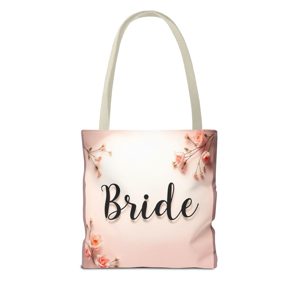 Bride Floral Tote Bag – Pink Bridal Shower & Bachelorette Gift