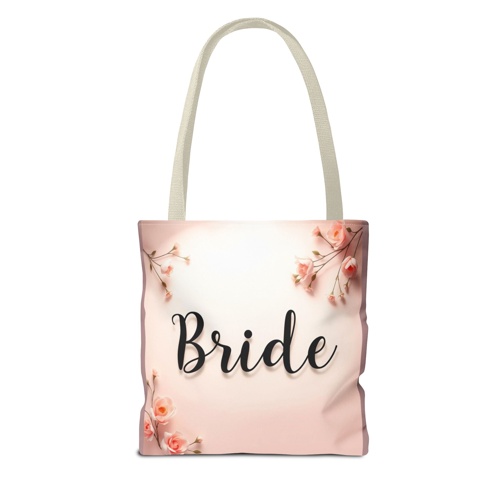 Bride Floral Tote Bag – Pink Bridal Shower & Bachelorette Gift