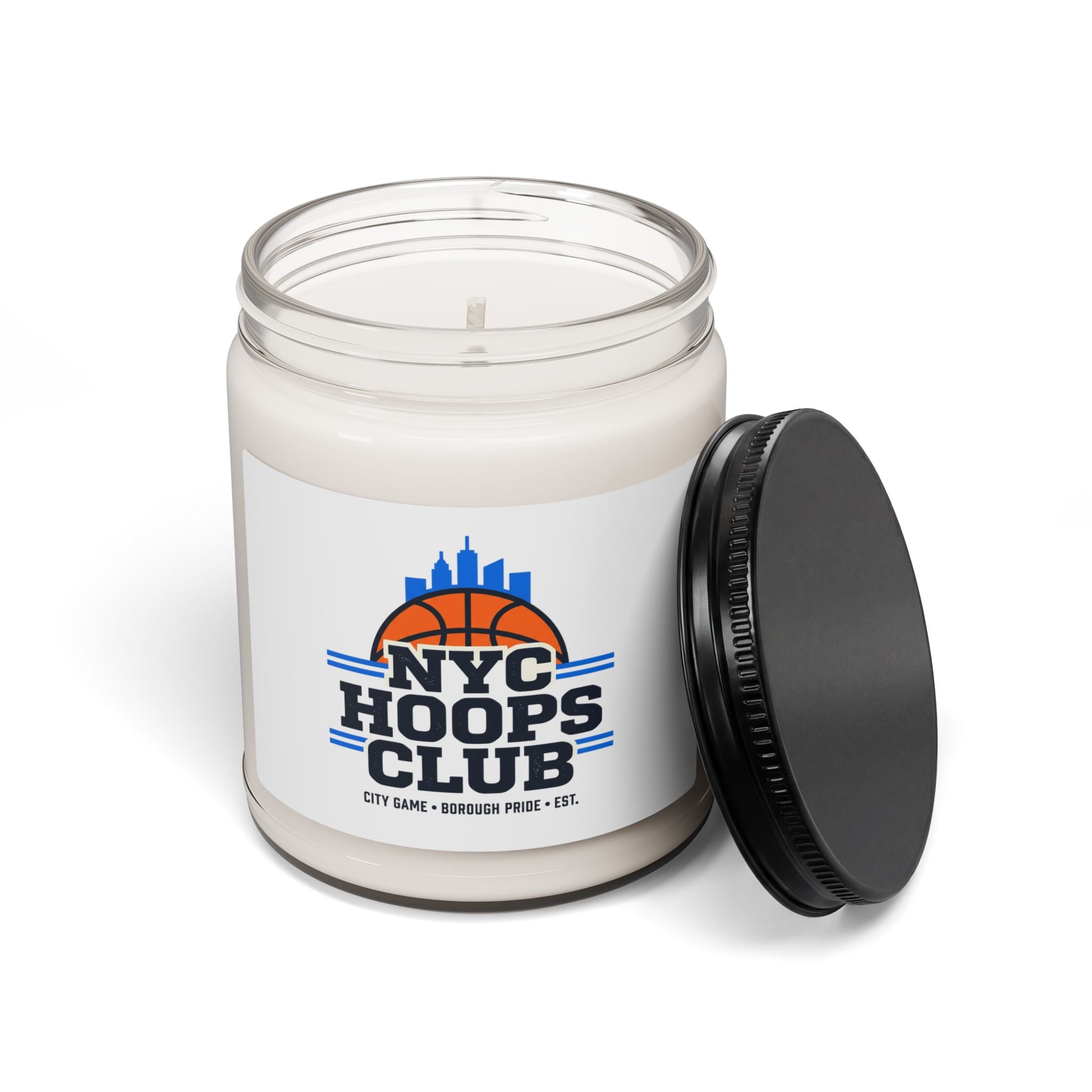 NYC Hoops Club Varsity Candle | Soy 9oz, City Basketball Streetwear