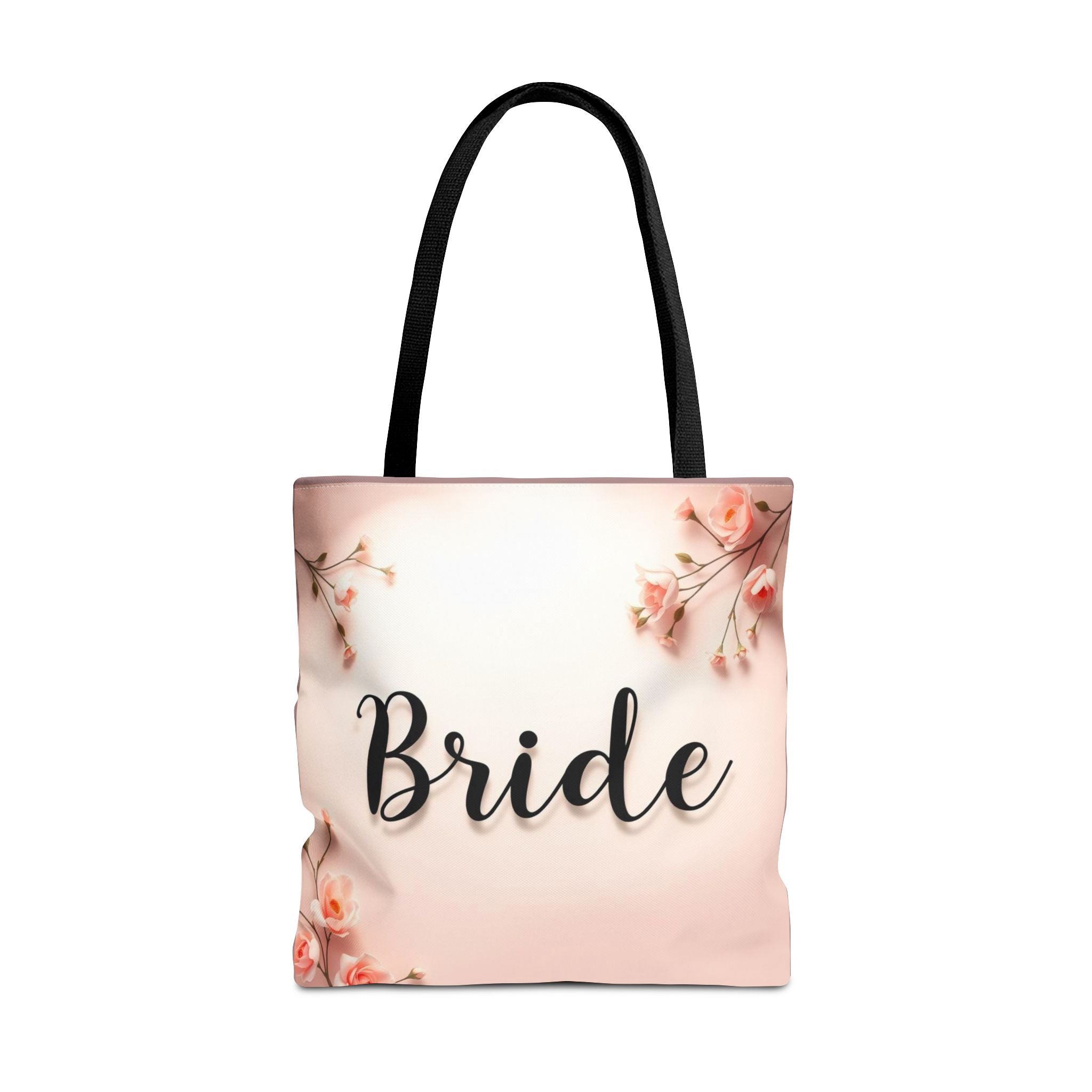 Bride Floral Tote Bag – Pink Bridal Shower & Bachelorette Gift