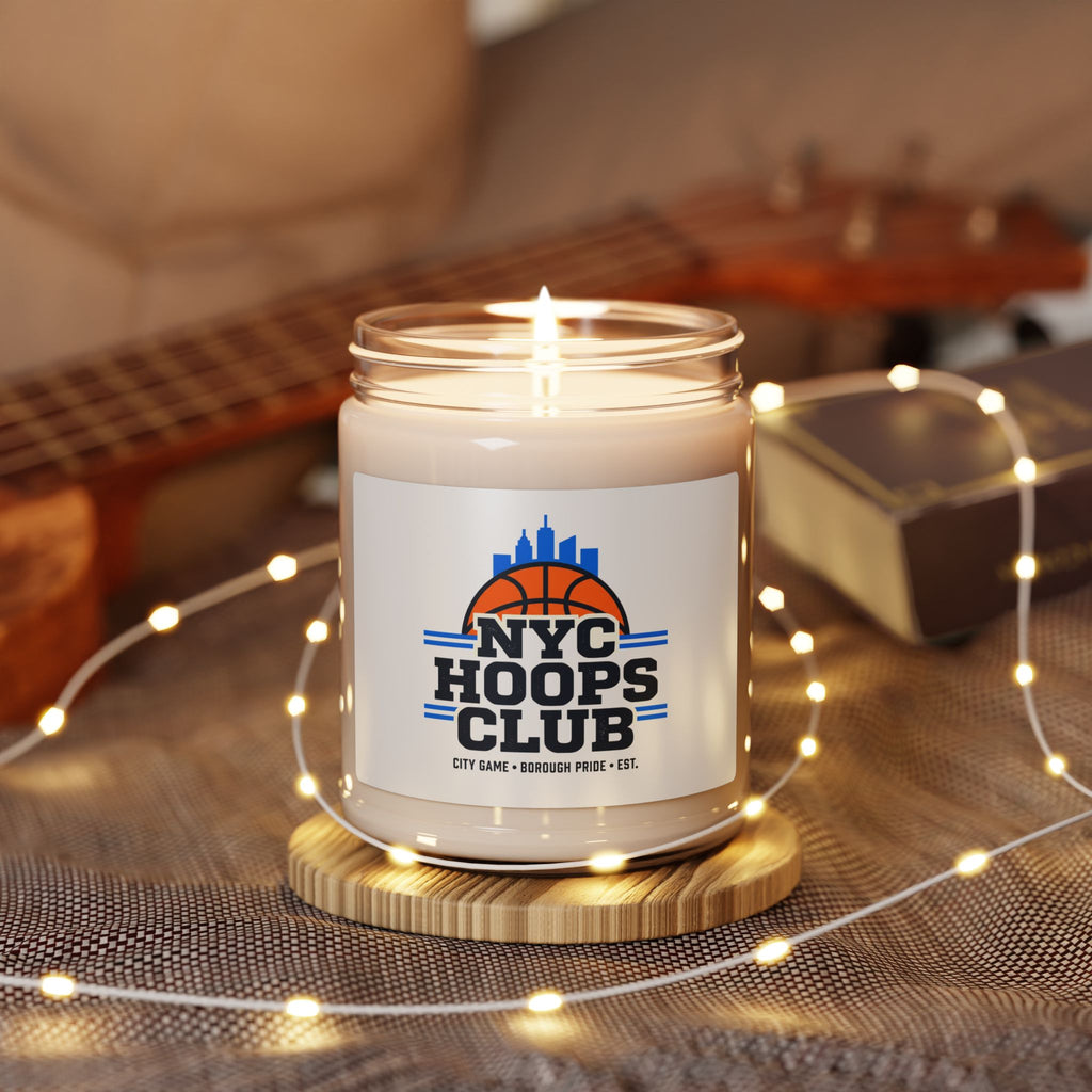 NYC Hoops Club Varsity Candle | Soy 9oz, City Basketball Streetwear