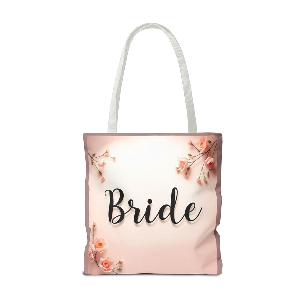 Bride Floral Tote Bag – Pink Bridal Shower & Bachelorette Gift