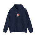 Birth Month Rose Hoodie | Birth Flower, Watercolor Botanical, Personalized