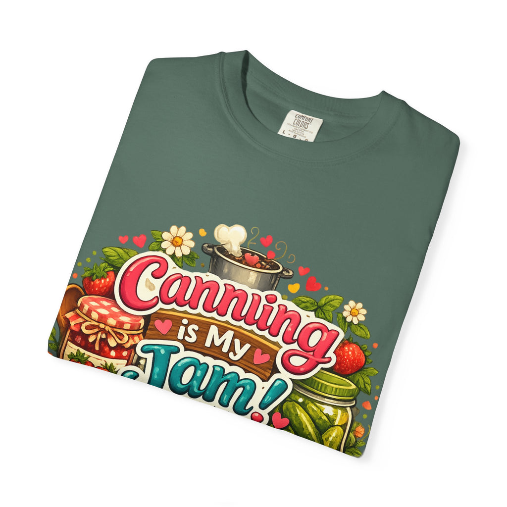 Canning Is My Jam T-Shirt — Retro Mason Jar Canning Shirt for Preservers & Gardeners