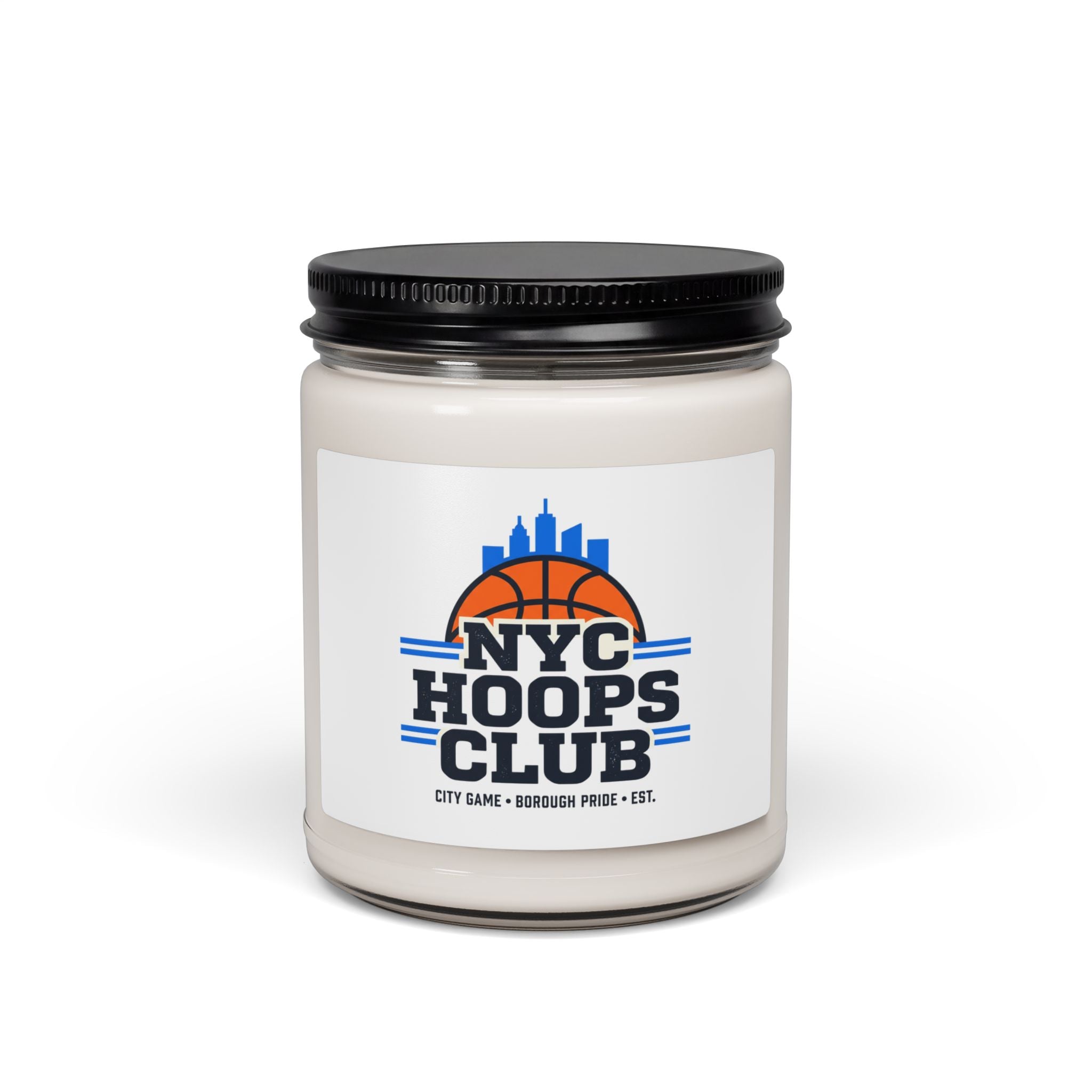 NYC Hoops Club Varsity Candle | Soy 9oz, City Basketball Streetwear