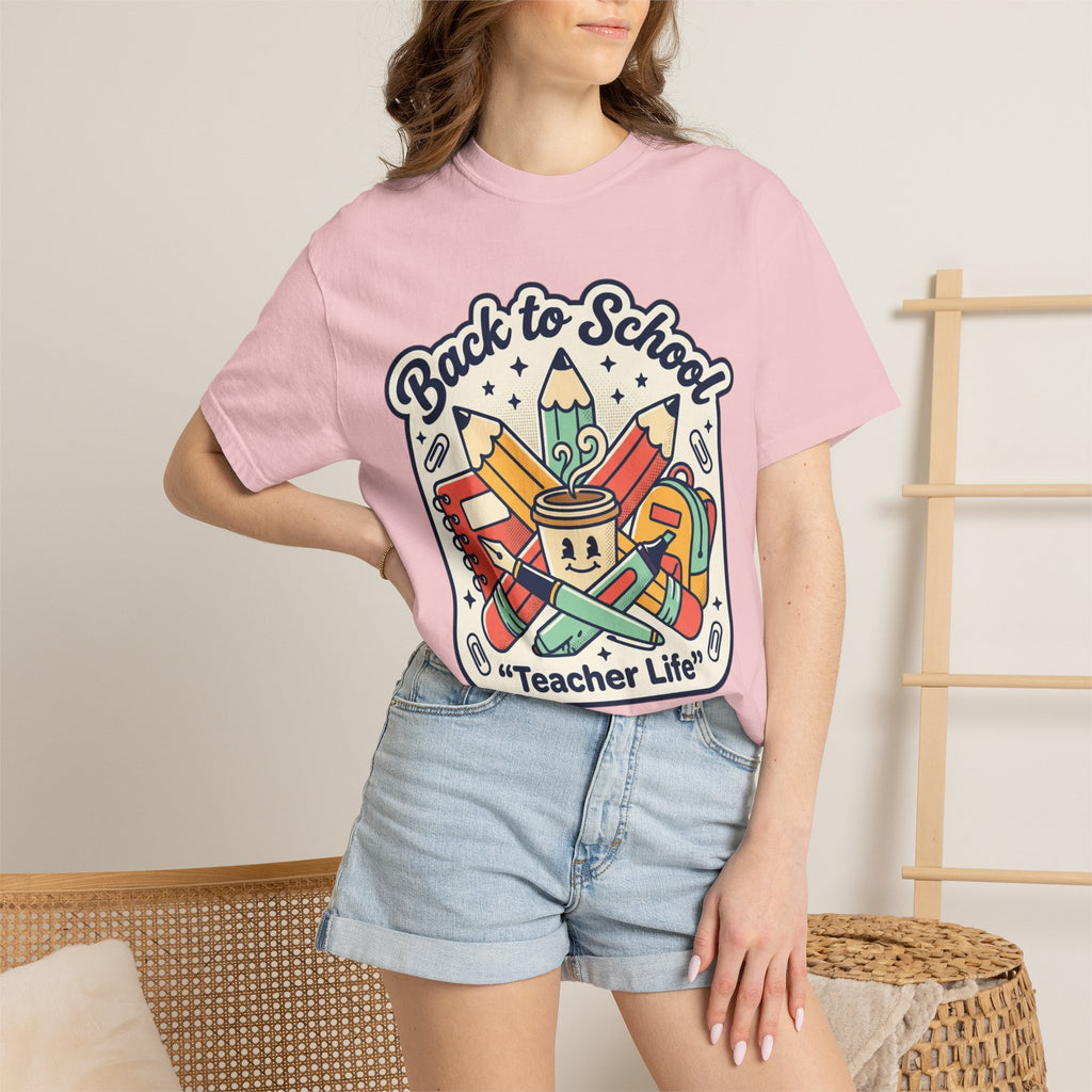 Teacher Life T-Shirt — Back to School Classroom Tee