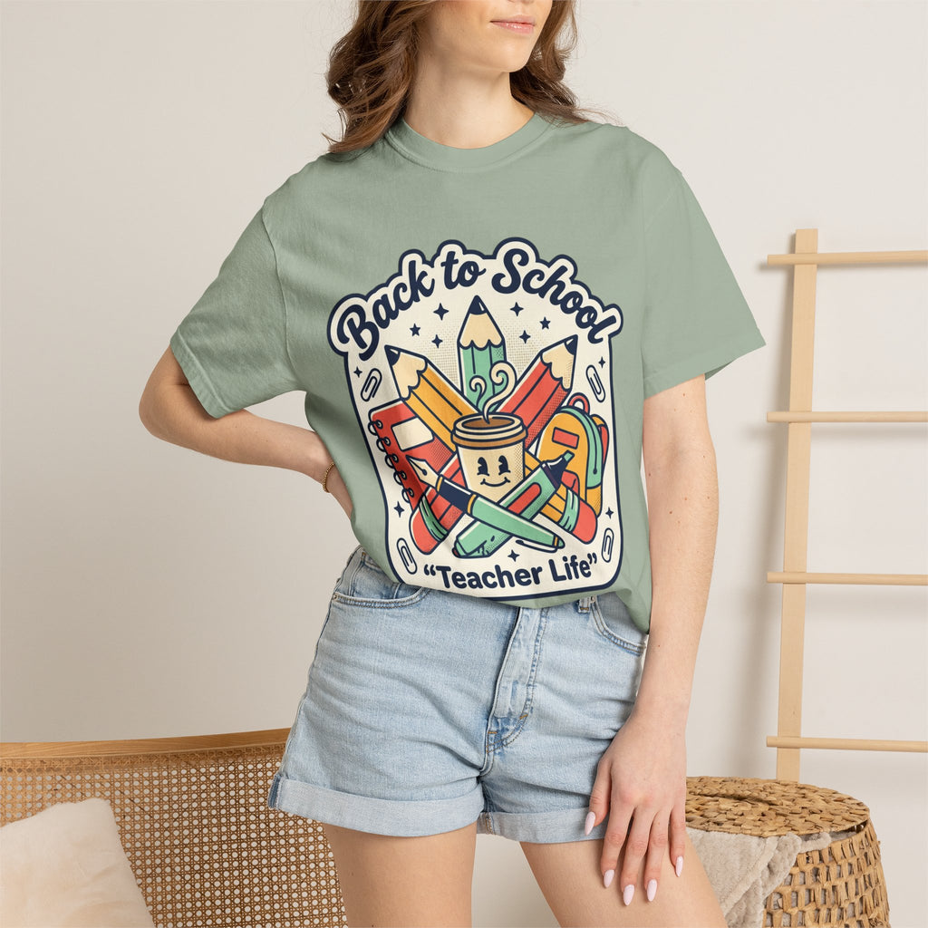 Teacher Life T-Shirt — Back to School Classroom Tee