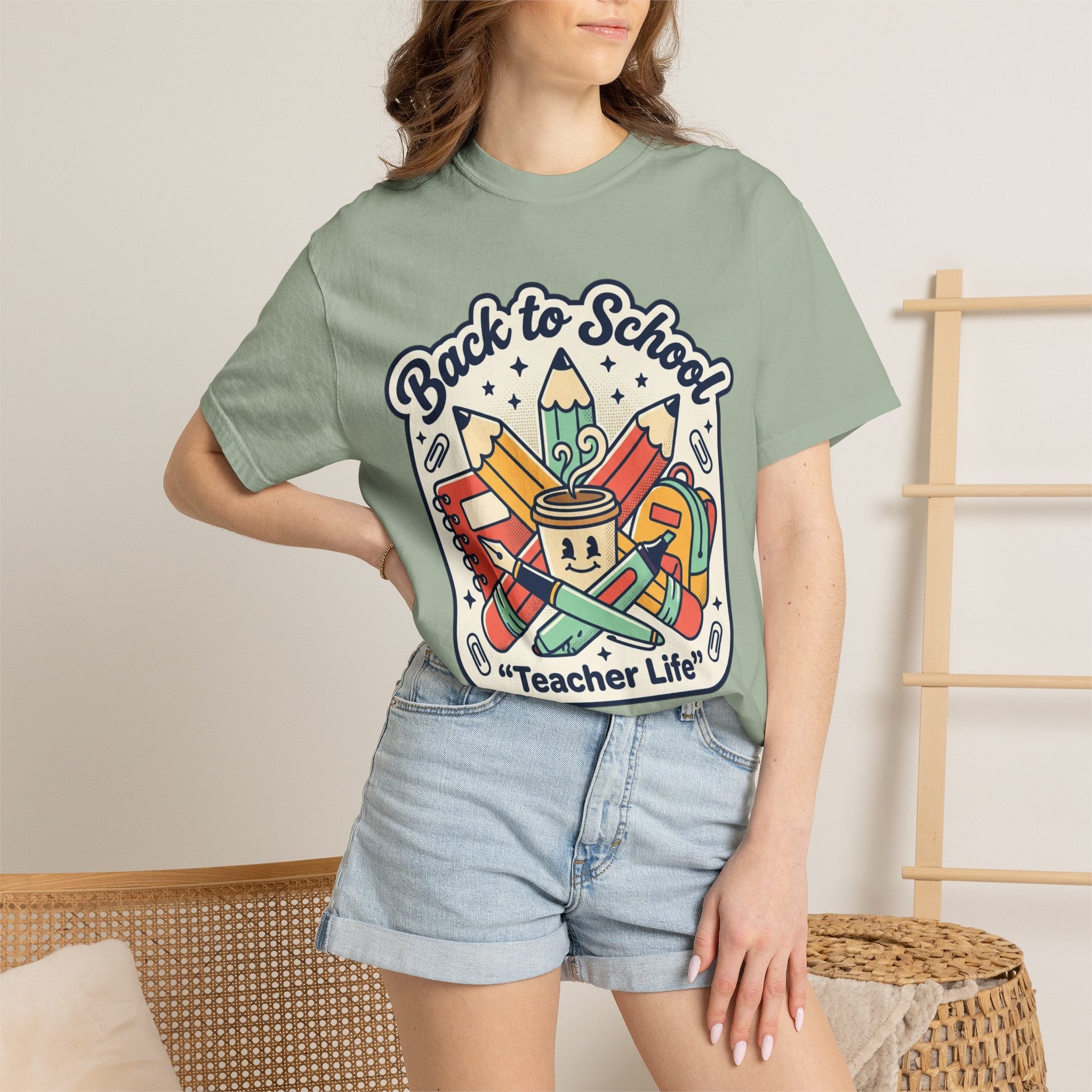 Teacher Life T-Shirt — Back to School Classroom Tee