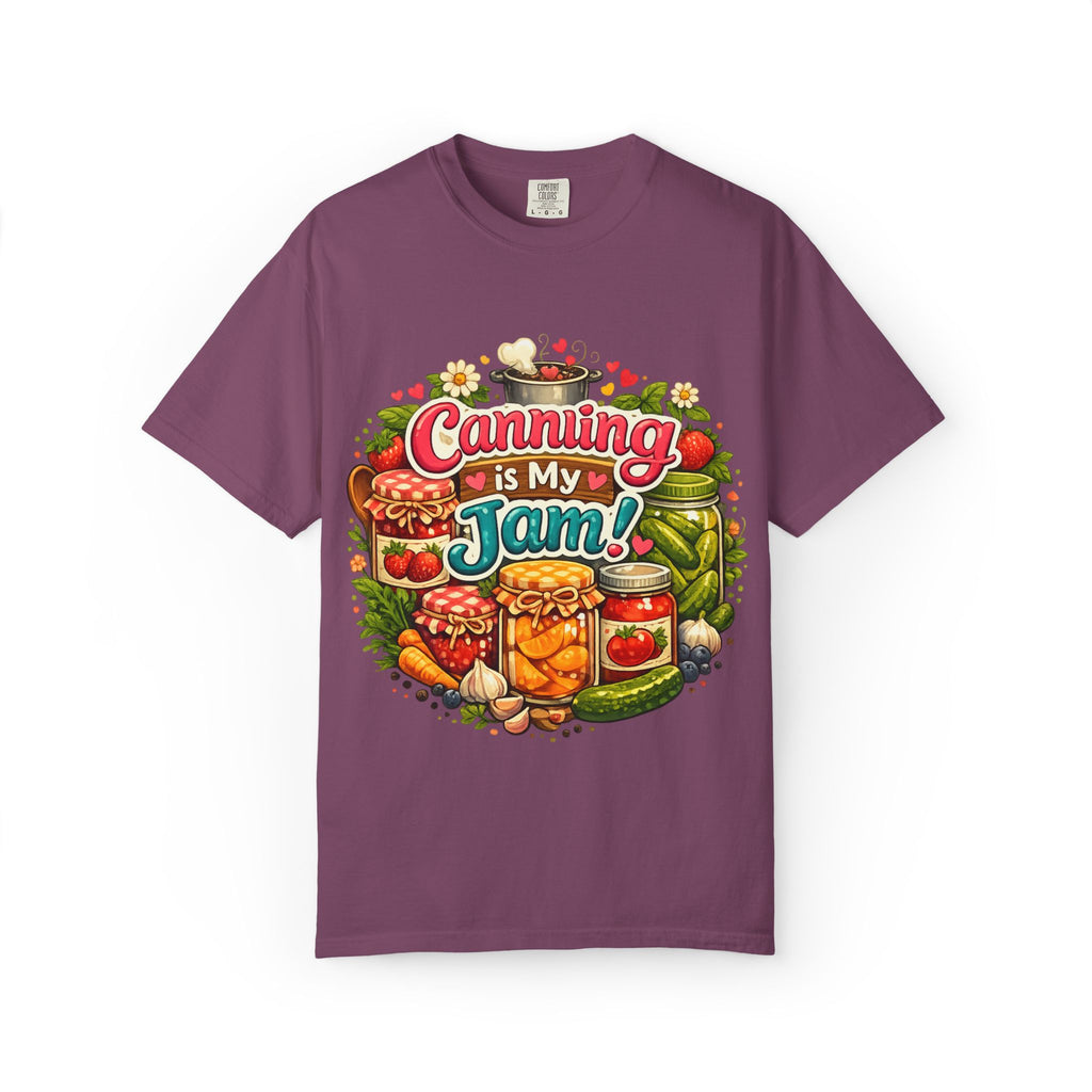 Canning Is My Jam T-Shirt — Retro Mason Jar Canning Shirt for Preservers & Gardeners