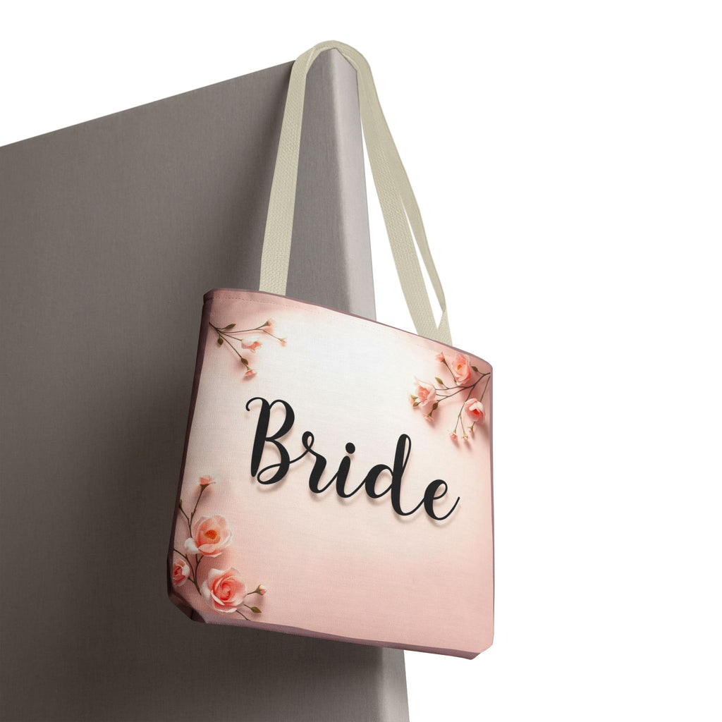 Bride Floral Tote Bag – Pink Bridal Shower & Bachelorette Gift