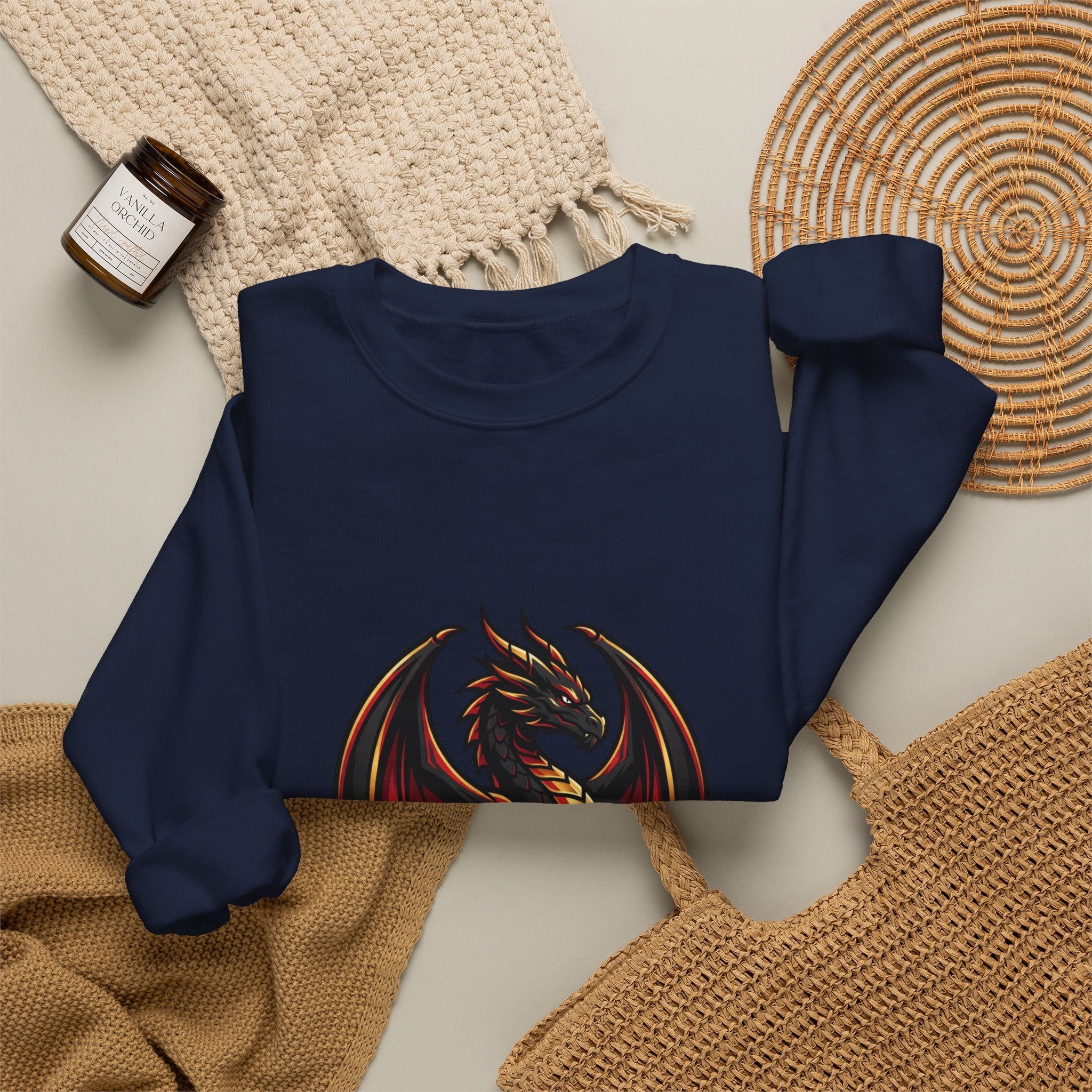 Dragon Soul Crewneck Sweatshirt | dragon, fantasy art