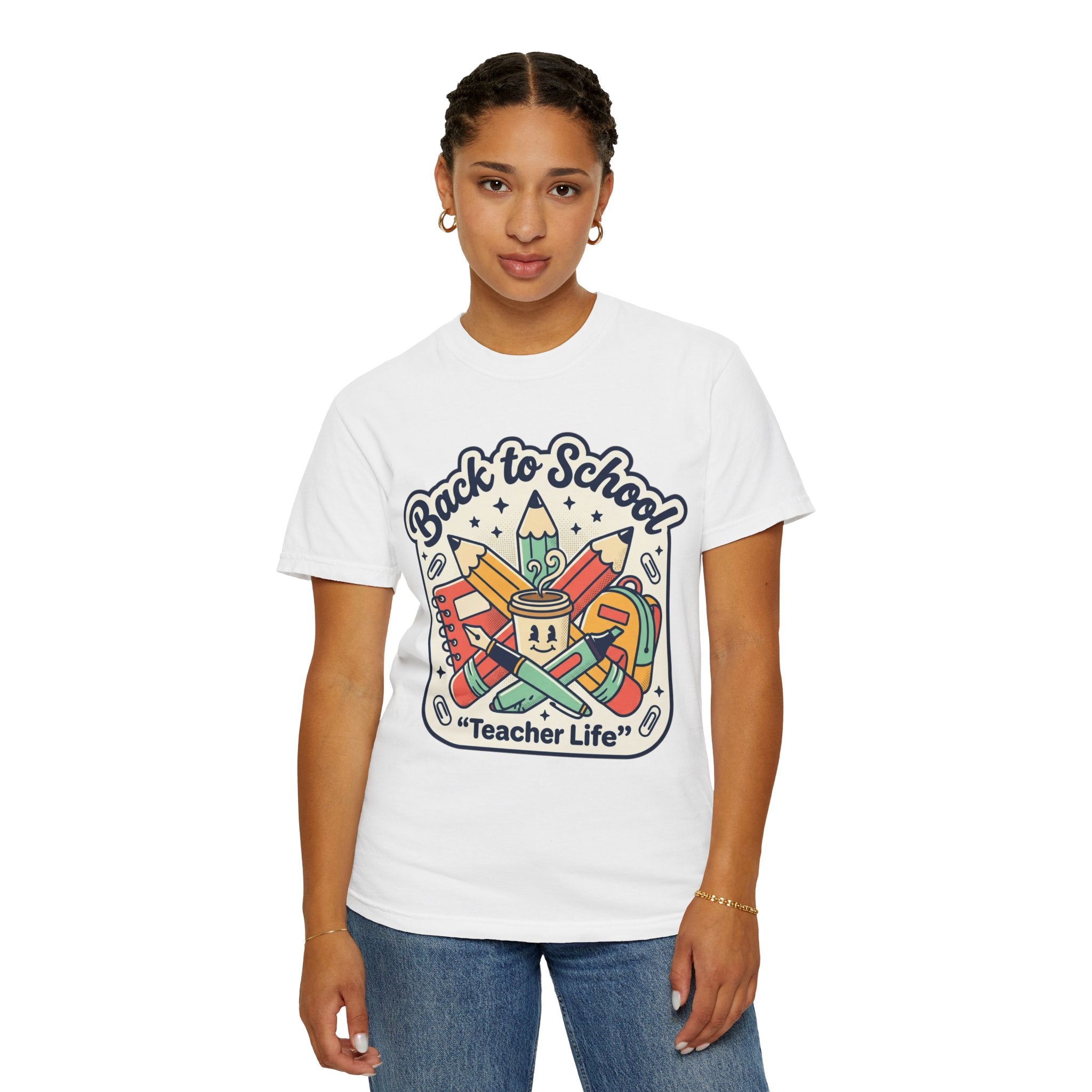 Teacher Life T-Shirt — Back to School Classroom Tee