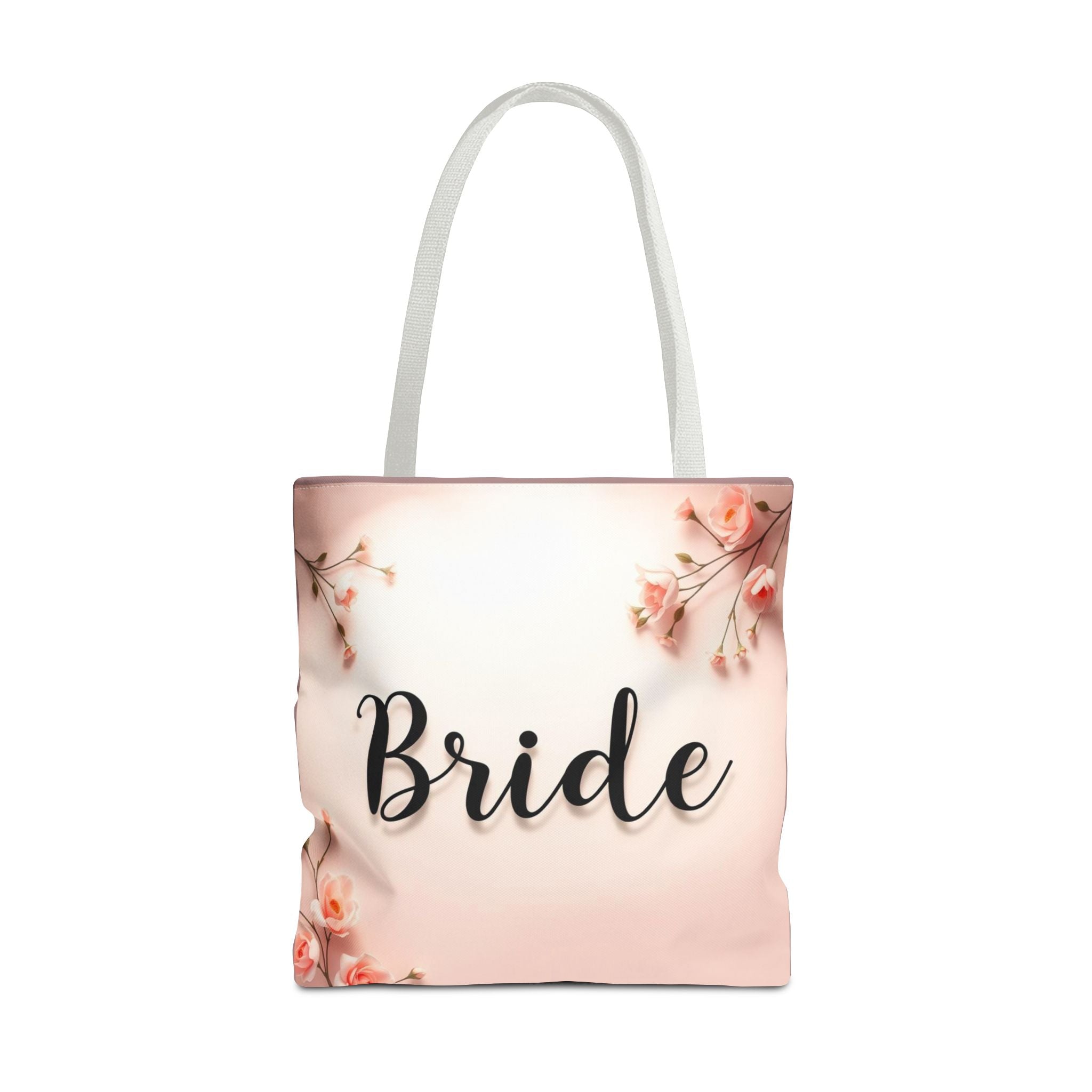 Bride Floral Tote Bag – Pink Bridal Shower & Bachelorette Gift