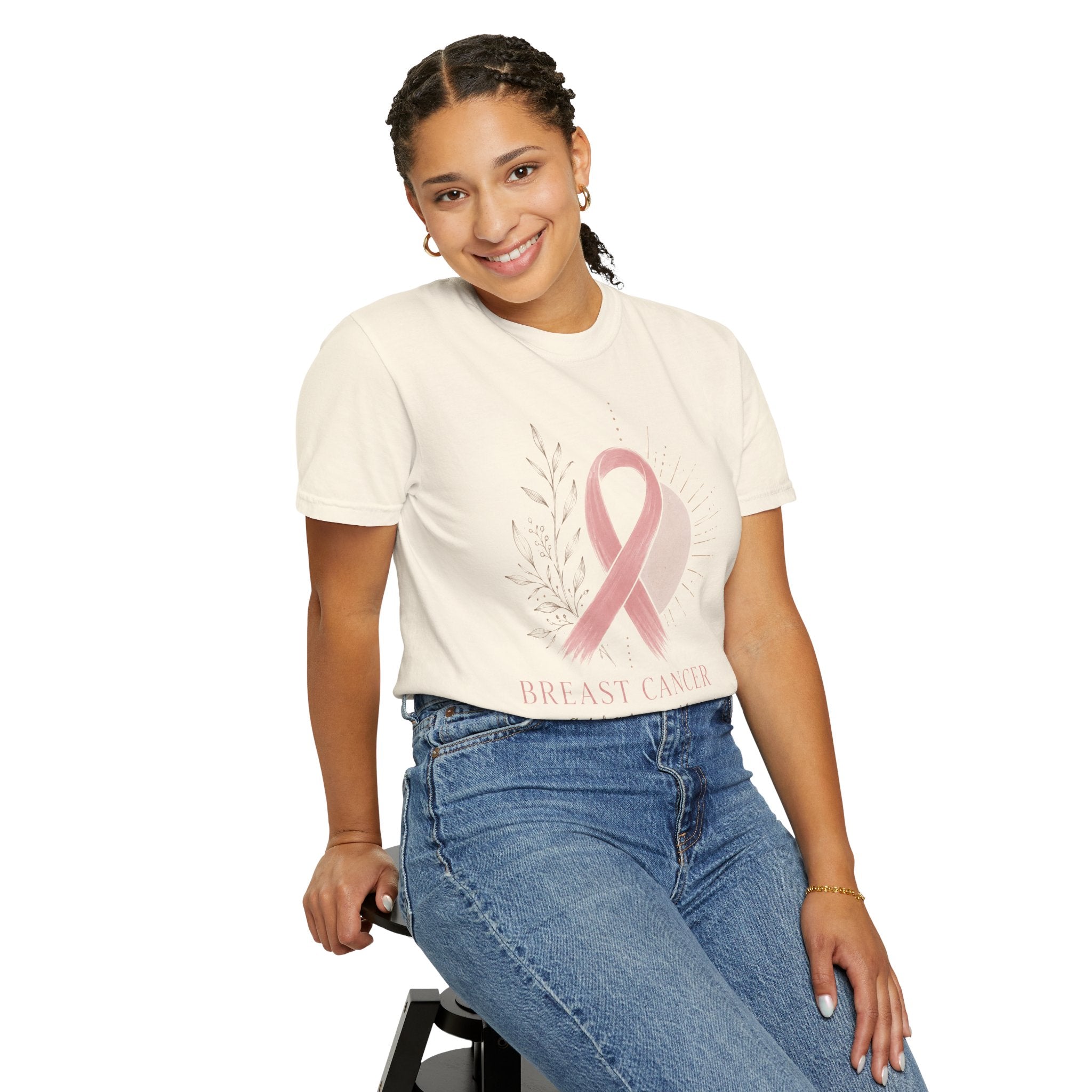 Breast Cancer Awareness T-Shirt — Pink Ribbon Support Tee