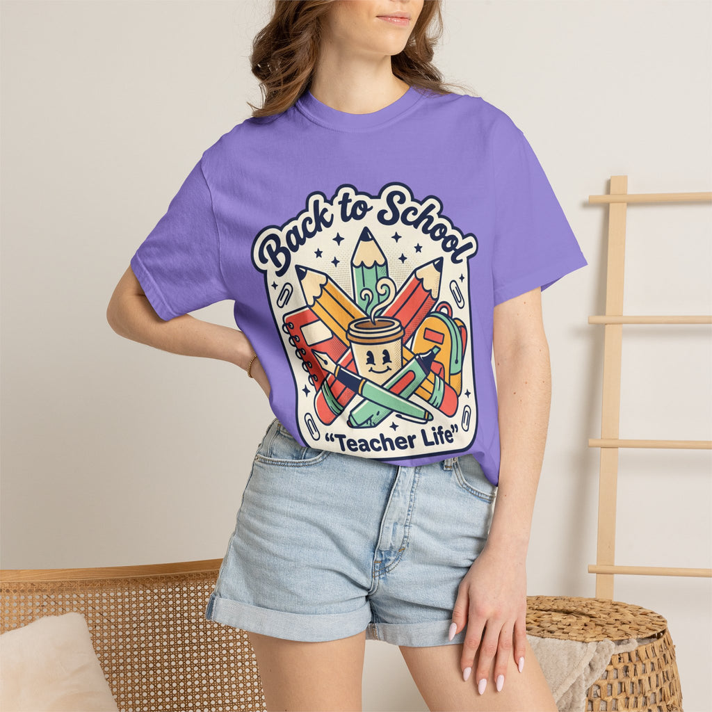 Teacher Life T-Shirt — Back to School Classroom Tee