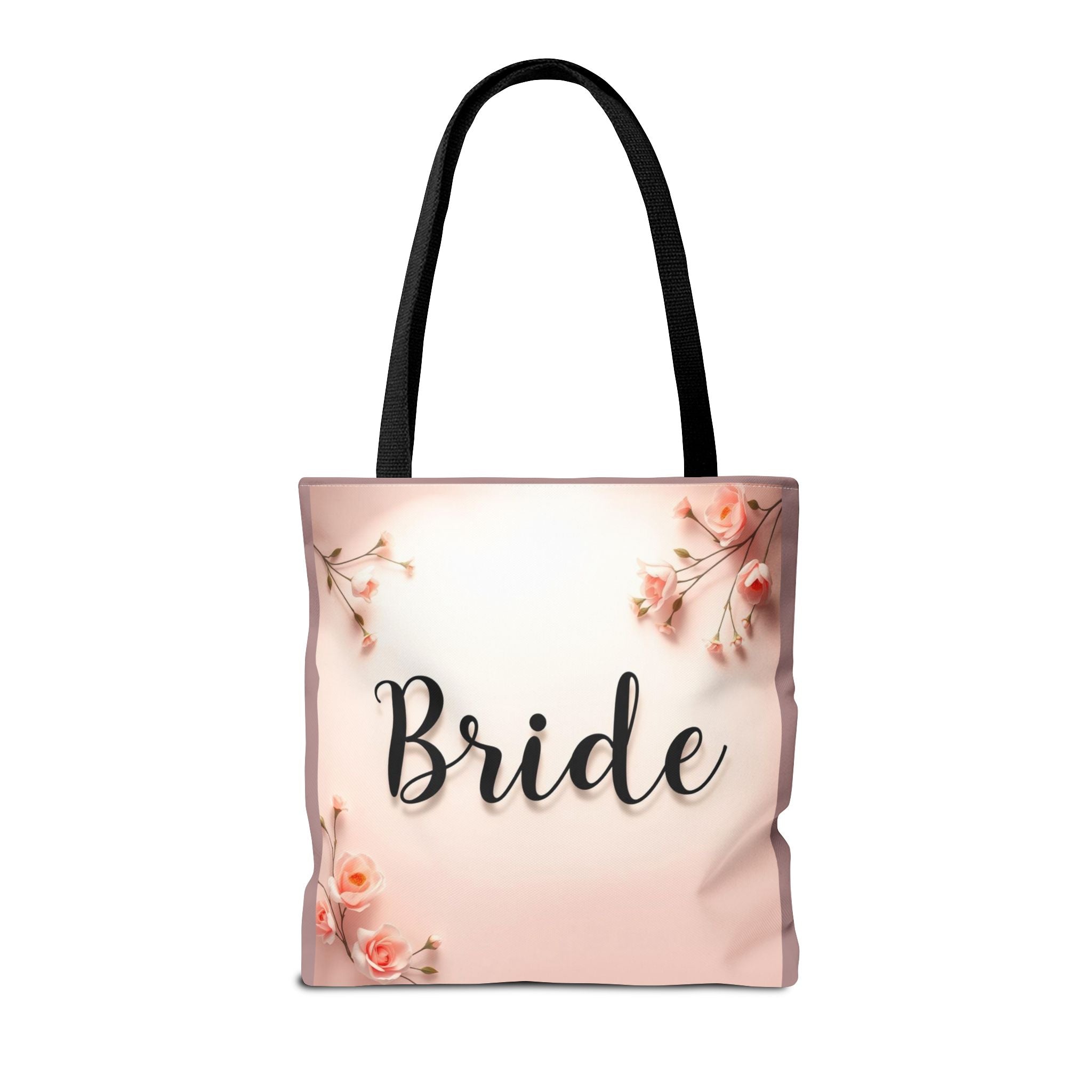 Bride Floral Tote Bag – Pink Bridal Shower & Bachelorette Gift