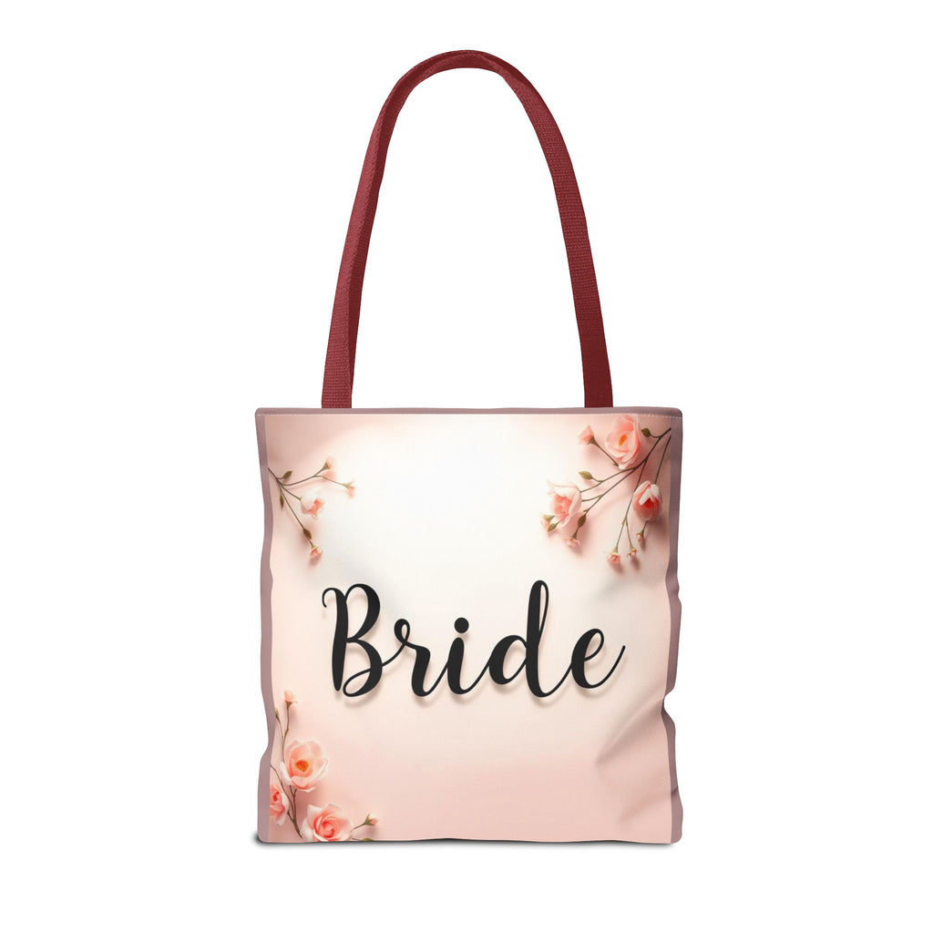 Bride Floral Tote Bag – Pink Bridal Shower & Bachelorette Gift