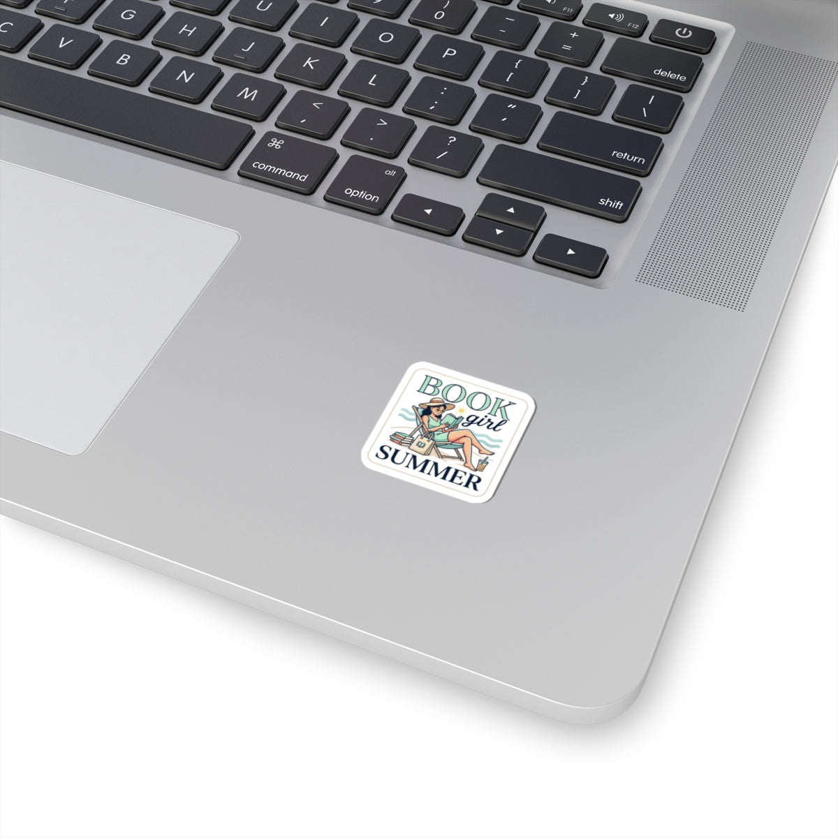 Book Girl Summer Kiss-Cut Stickers | BookTok, bookish summer aesthetic