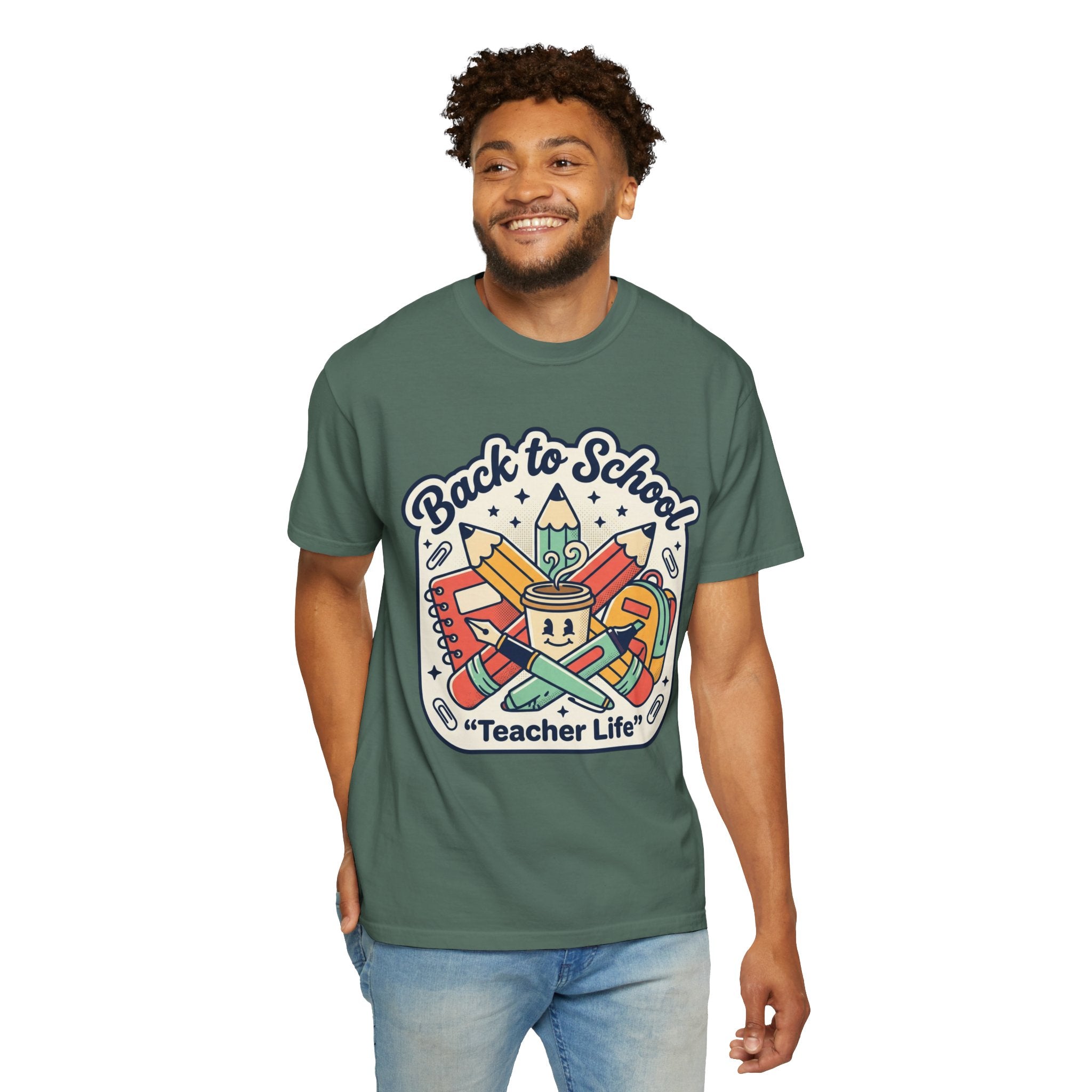 Teacher Life T-Shirt — Back to School Classroom Tee
