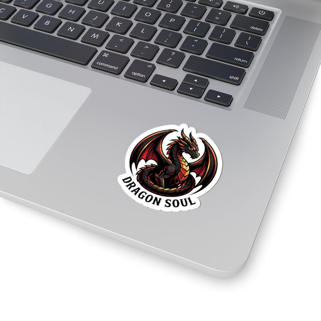 Dragon Soul Sticker | dragon, fantasy art, tattoo style
