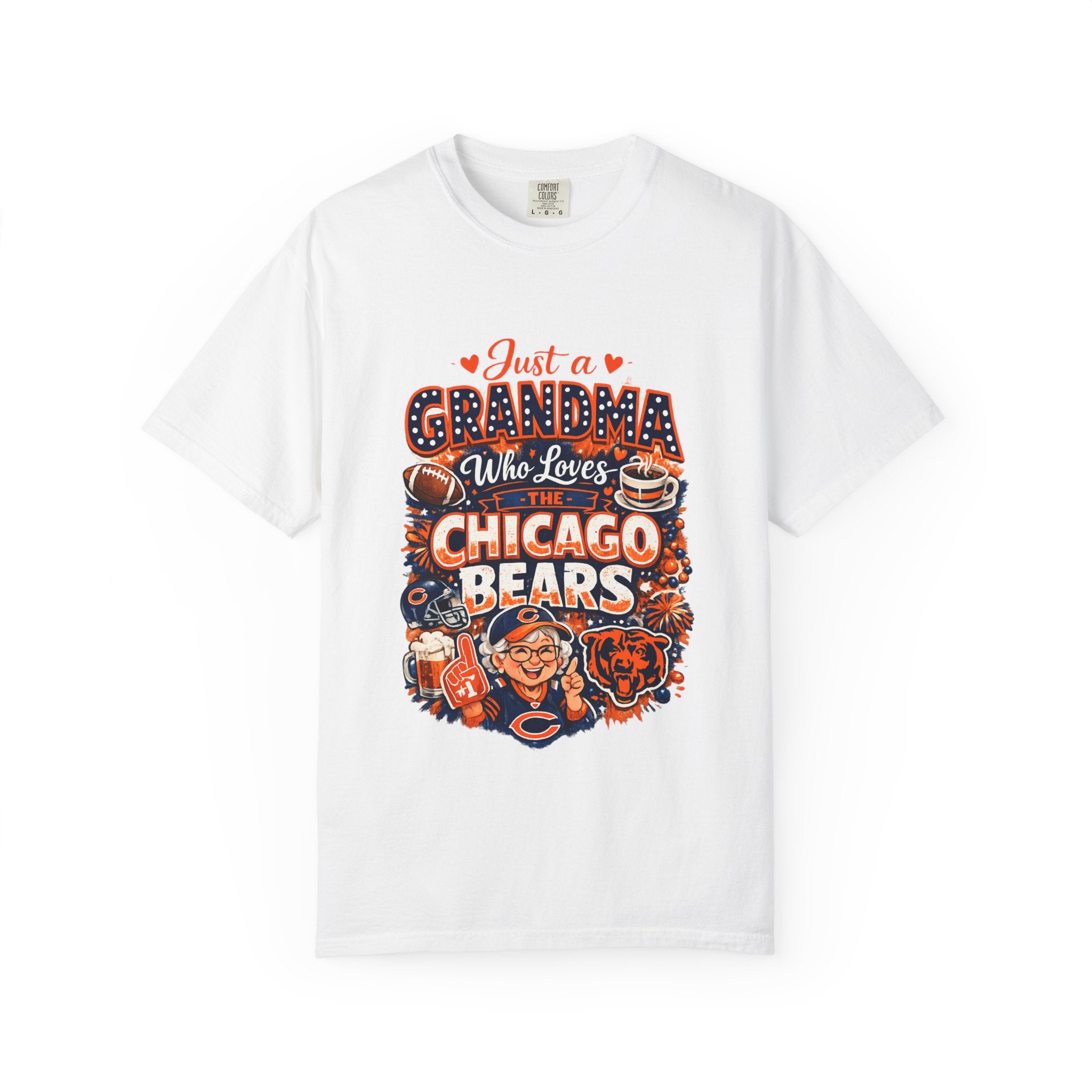 Grandma Who Loves the Chicago Bears T-Shirt