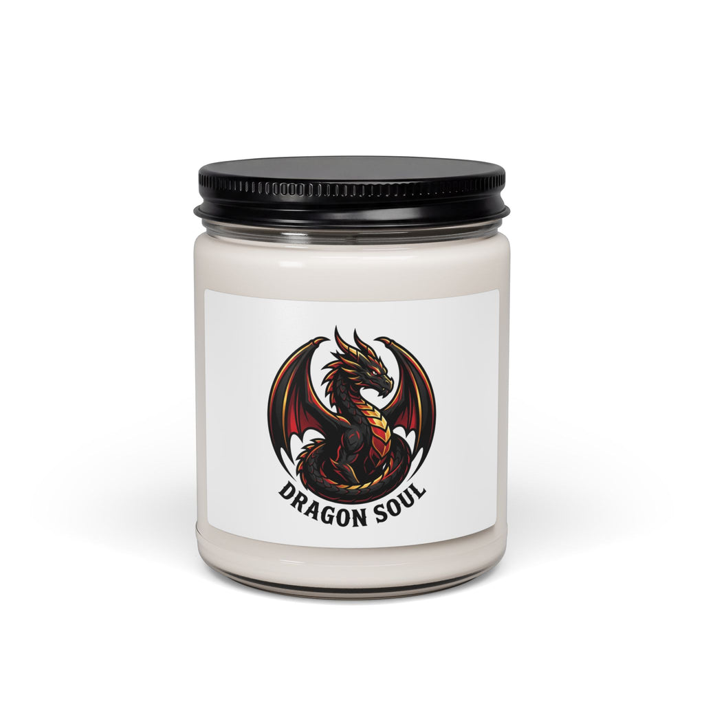 Dragon Soul Candle, fantasy dragon art, mythical creature, dark academia