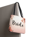 Bride Floral Tote Bag – Pink Bridal Shower & Bachelorette Gift