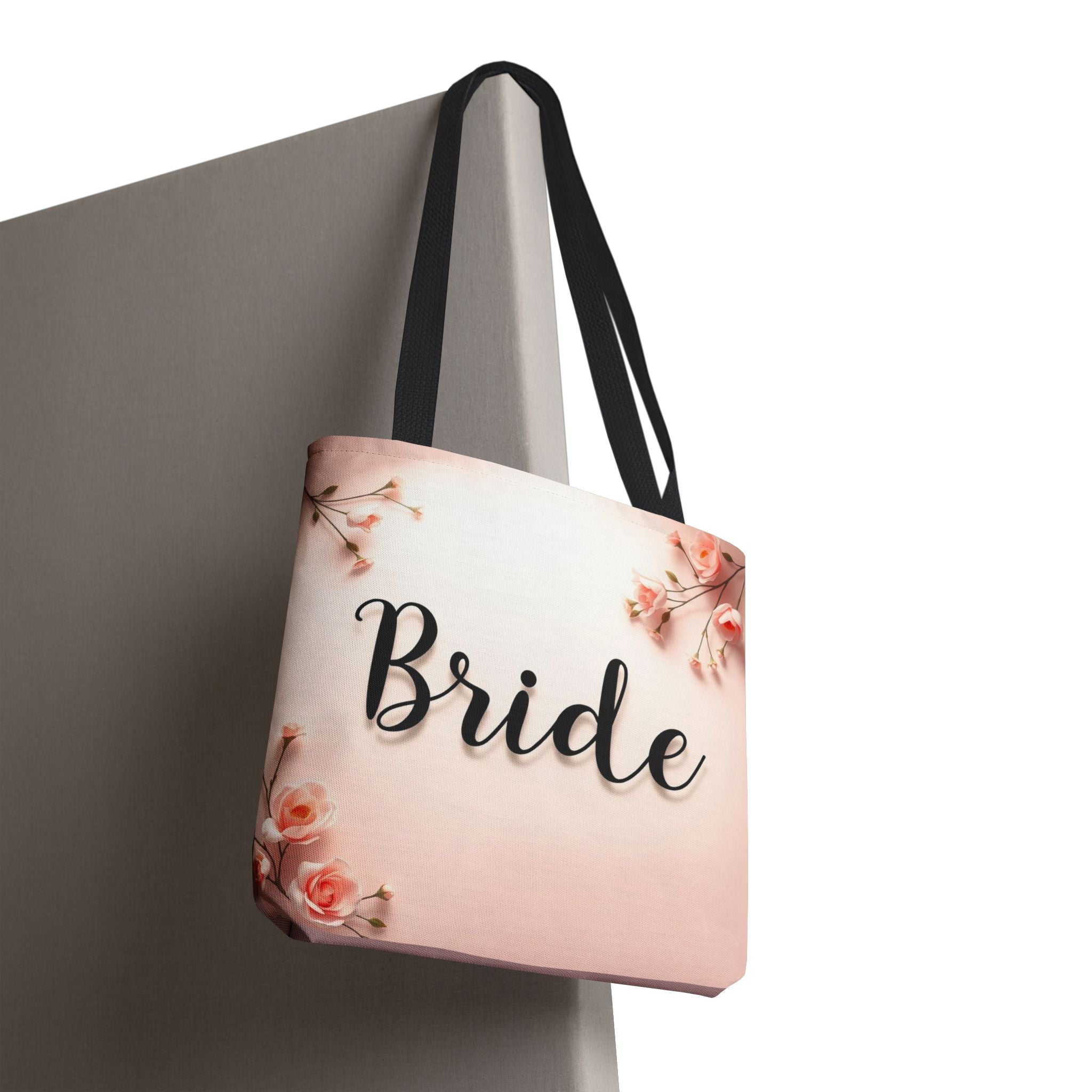 Bride Floral Tote Bag – Pink Bridal Shower & Bachelorette Gift
