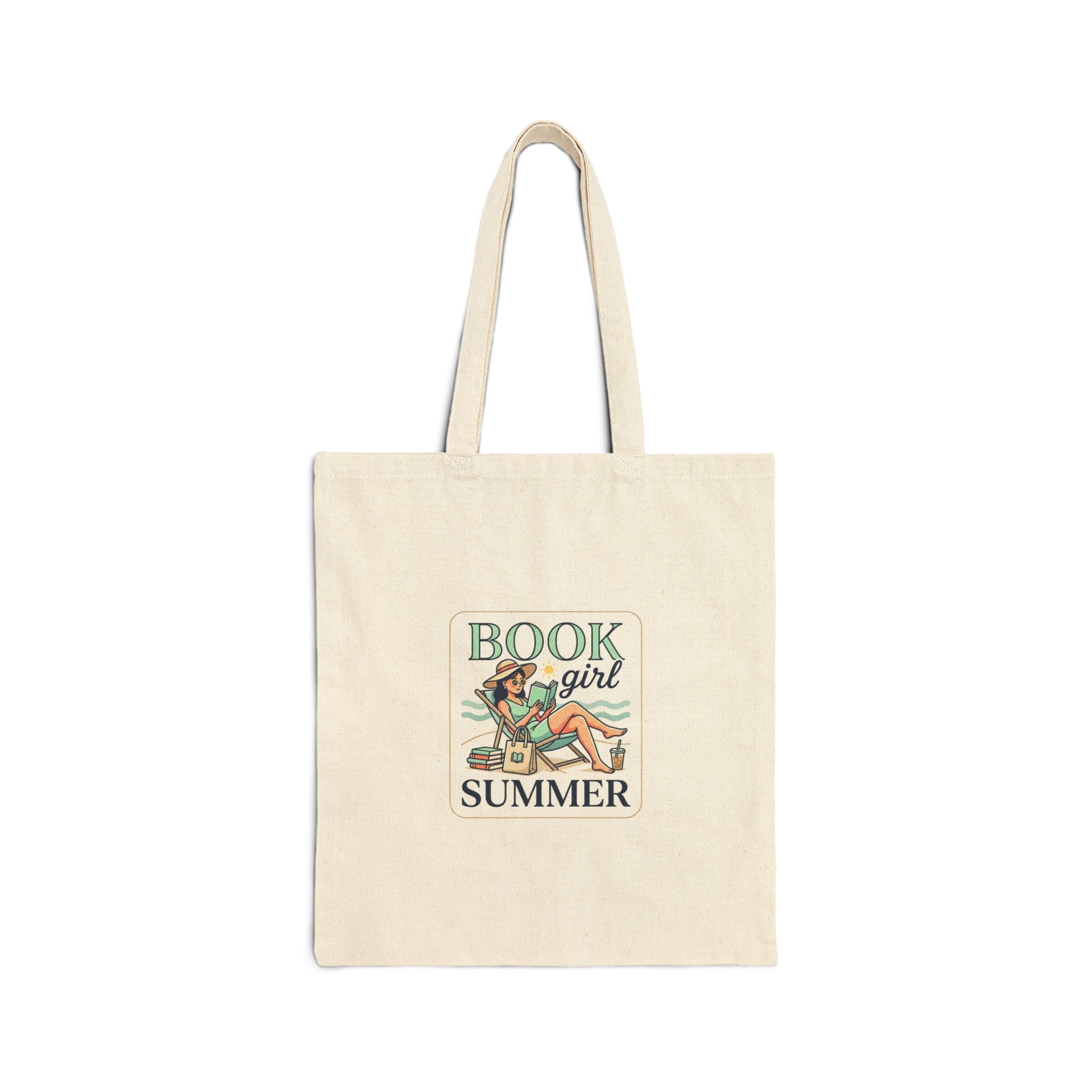 Book Girl Summer Tote | BookTok, Reading Beach Reads, Bookish Summer Aesthetic