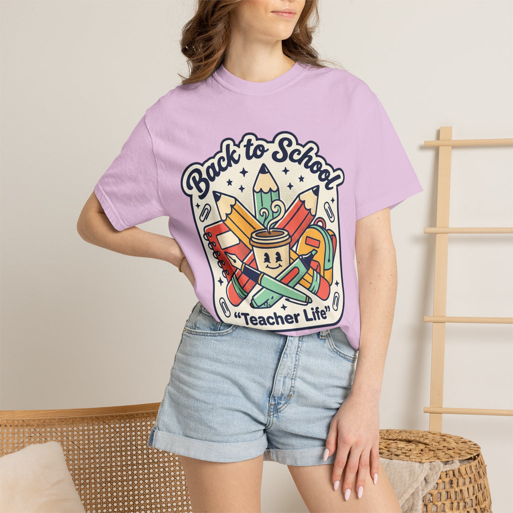 Teacher Life T-Shirt — Back to School Classroom Tee