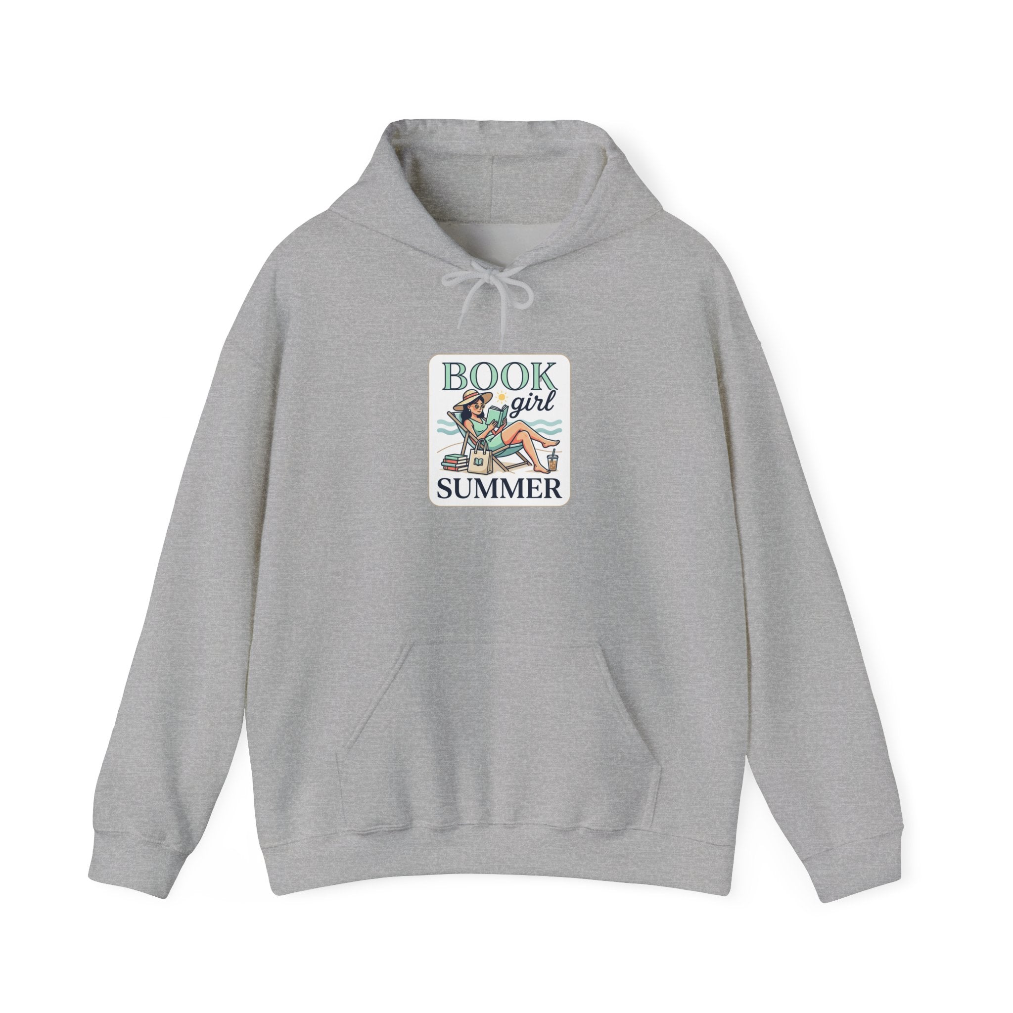 Book Girl Summer Hoodie | BookTok, reading, beach reads