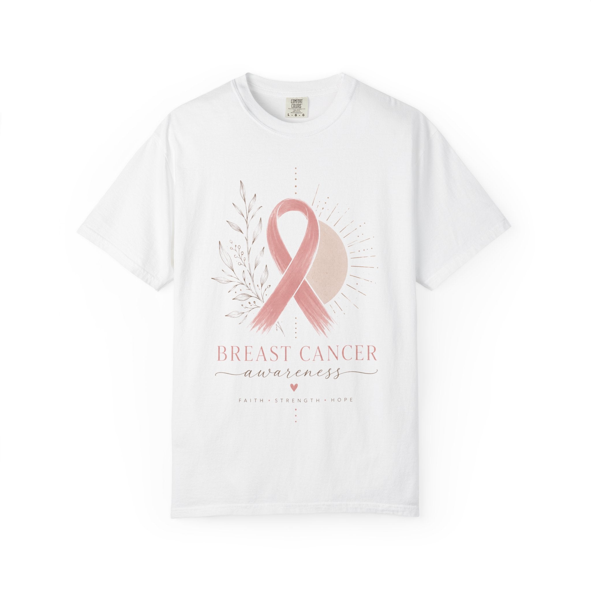 Breast Cancer Awareness T-Shirt — Pink Ribbon Support Tee