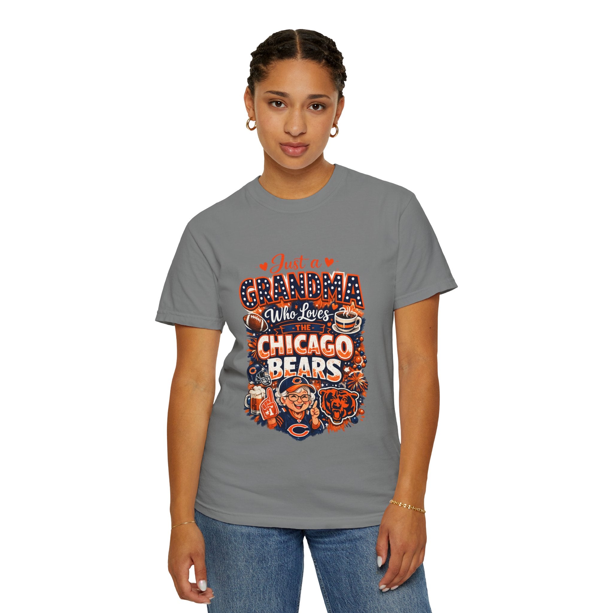 Grandma Who Loves the Chicago Bears T-Shirt