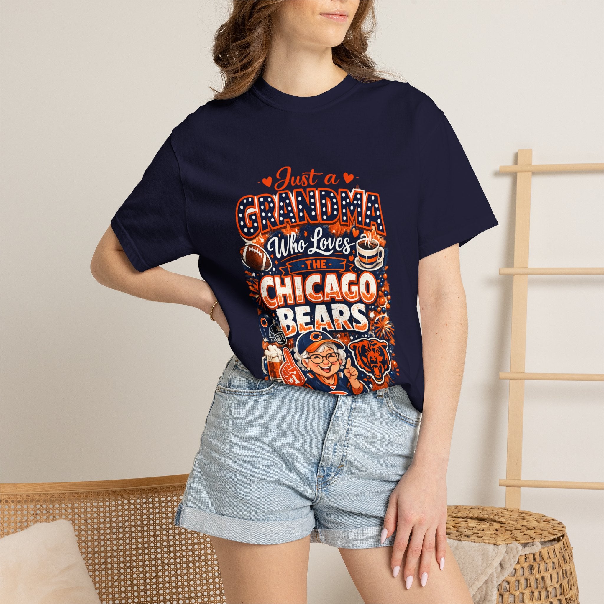 Grandma Who Loves the Chicago Bears T-Shirt