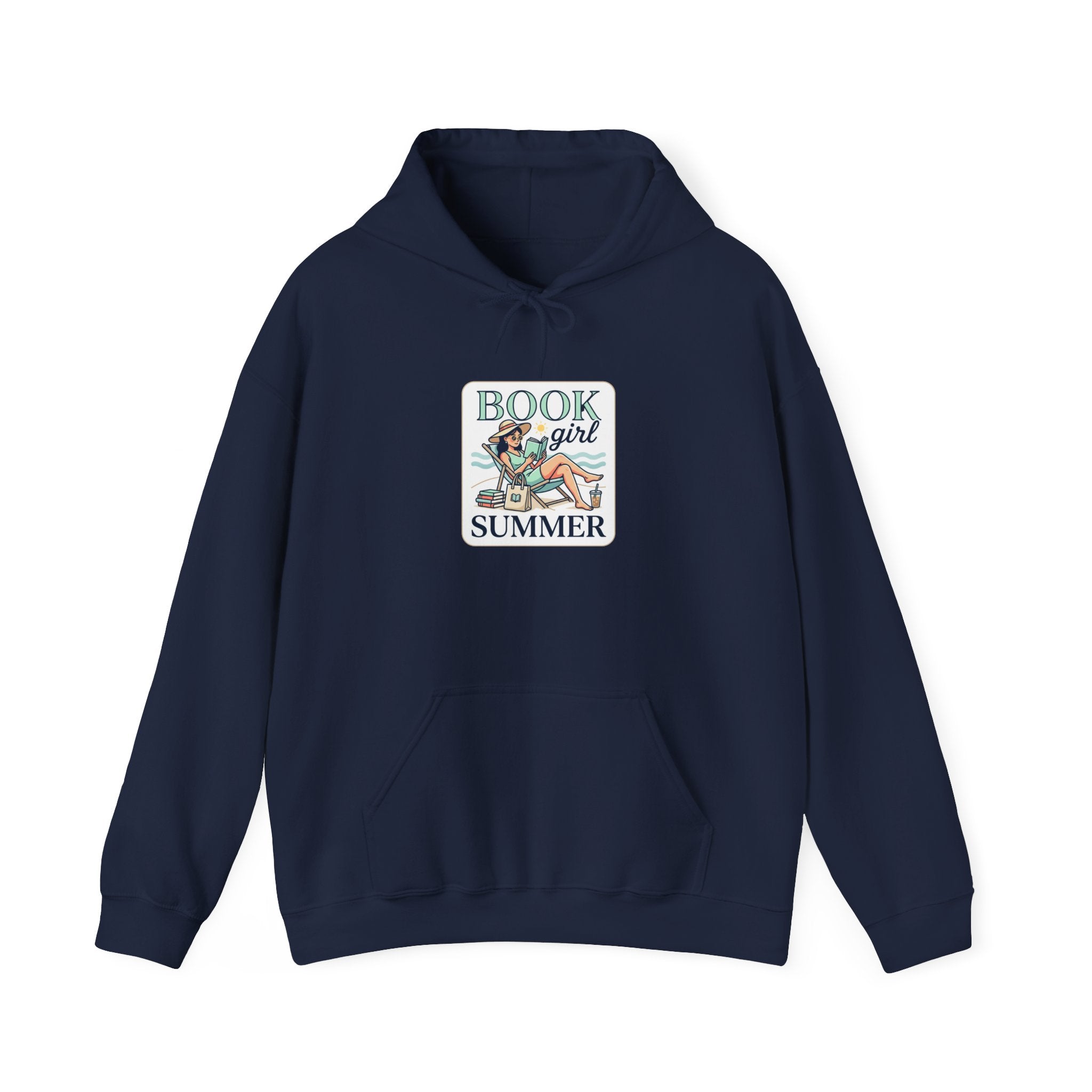 Book Girl Summer Hoodie | BookTok, reading, beach reads