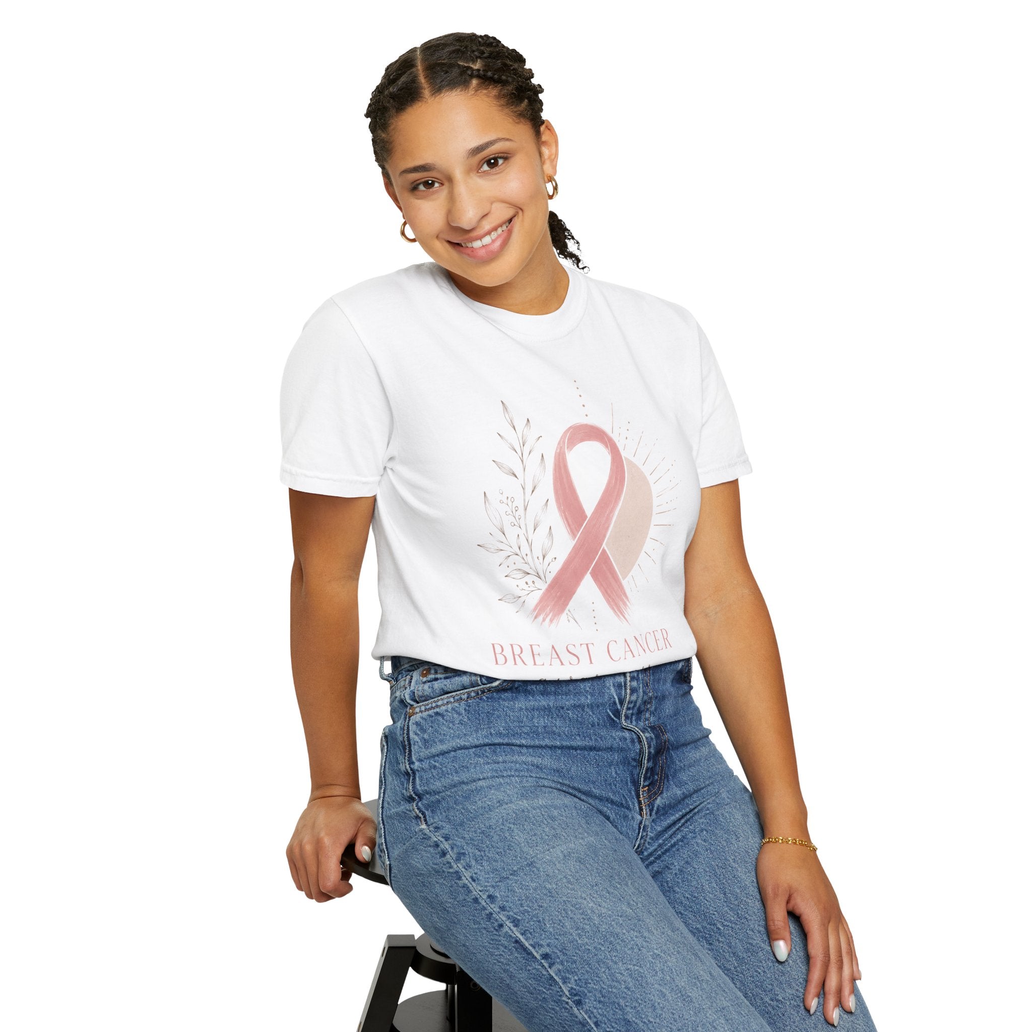 Breast Cancer Awareness T-Shirt — Pink Ribbon Support Tee