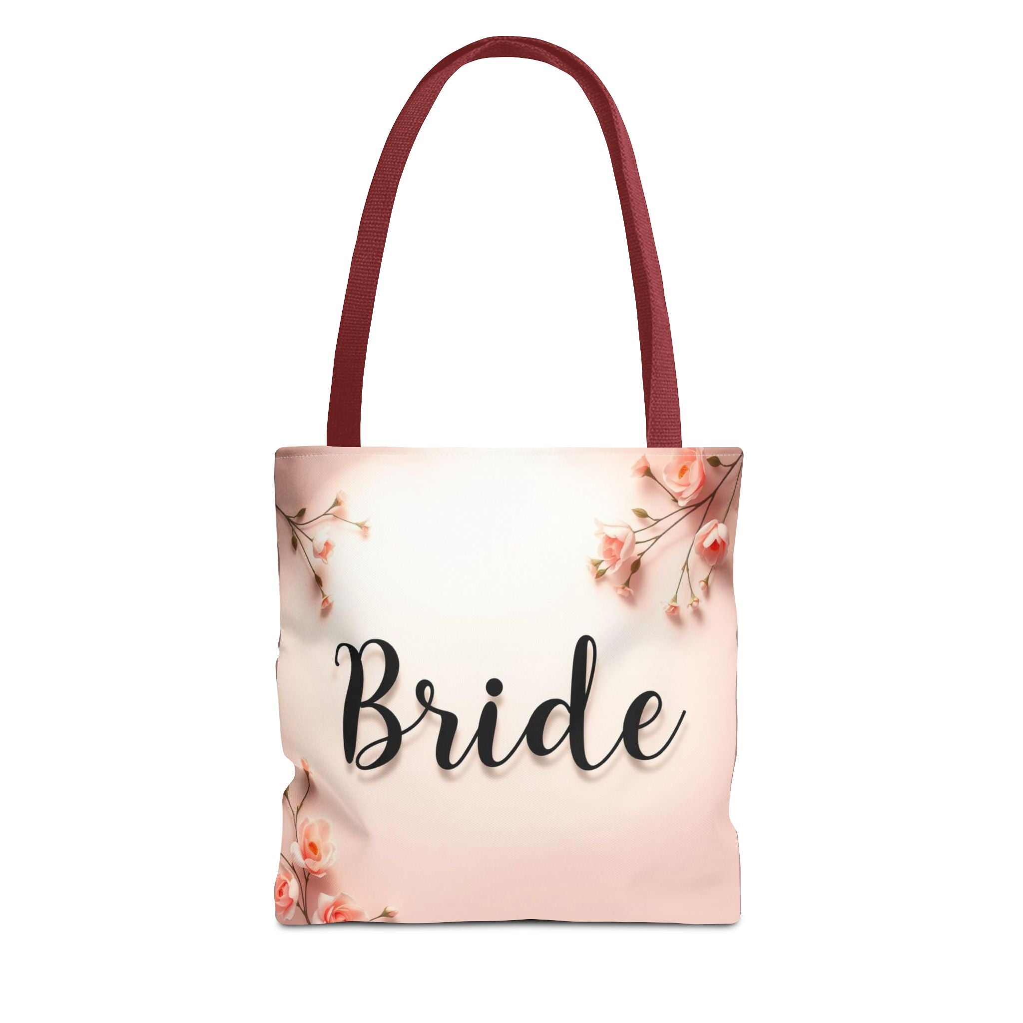 Bride Floral Tote Bag – Pink Bridal Shower & Bachelorette Gift