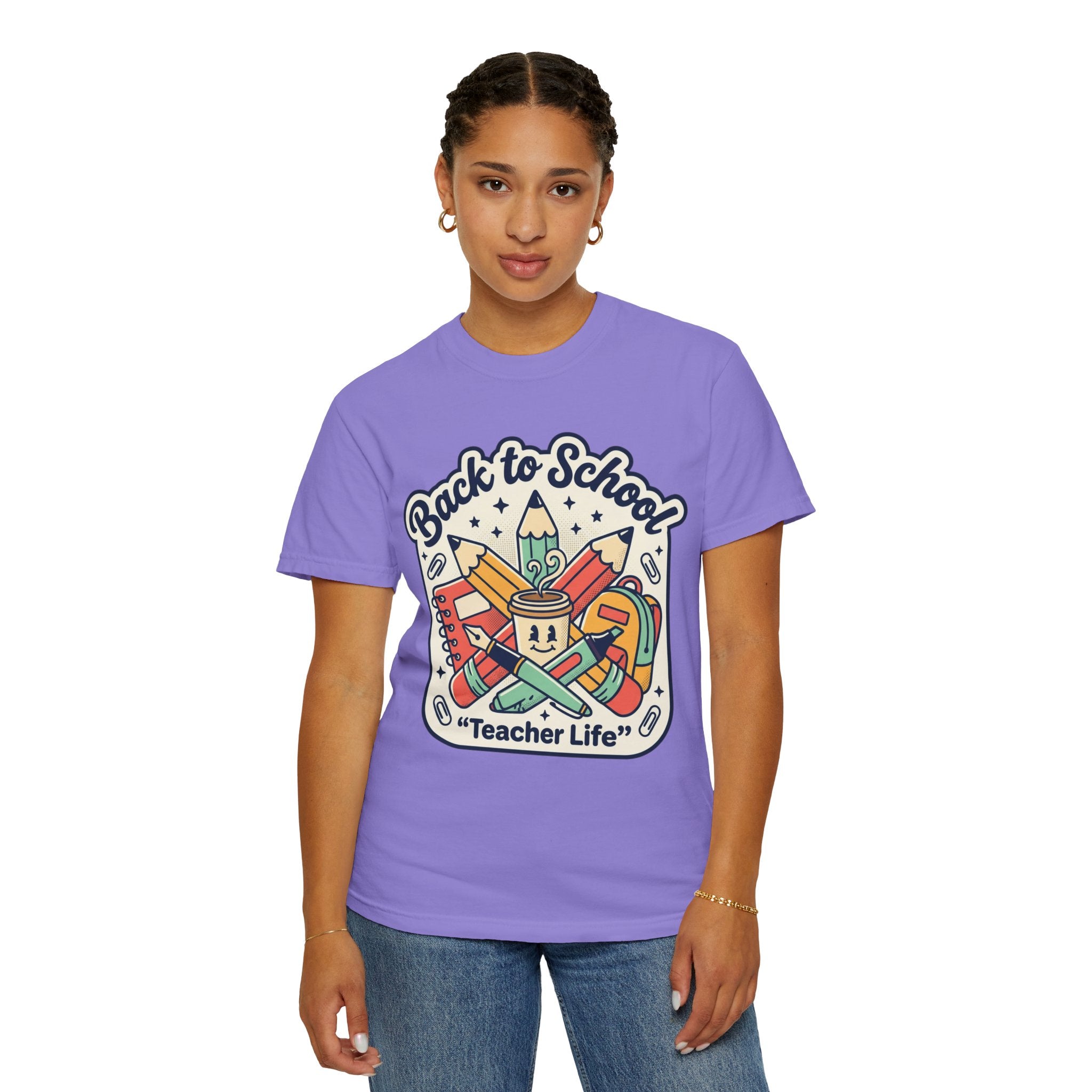 Teacher Life T-Shirt — Back to School Classroom Tee