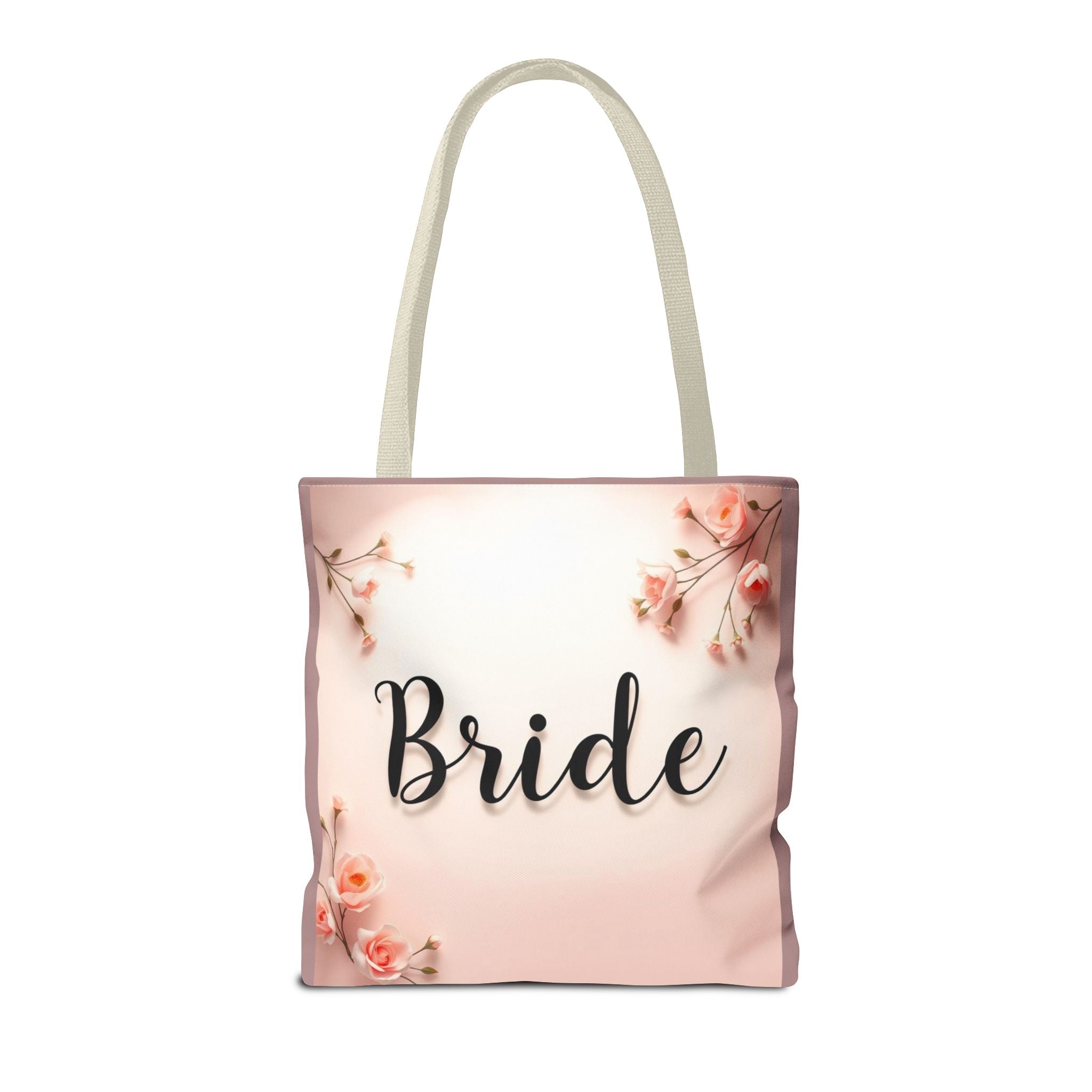Bride Floral Tote Bag – Pink Bridal Shower & Bachelorette Gift