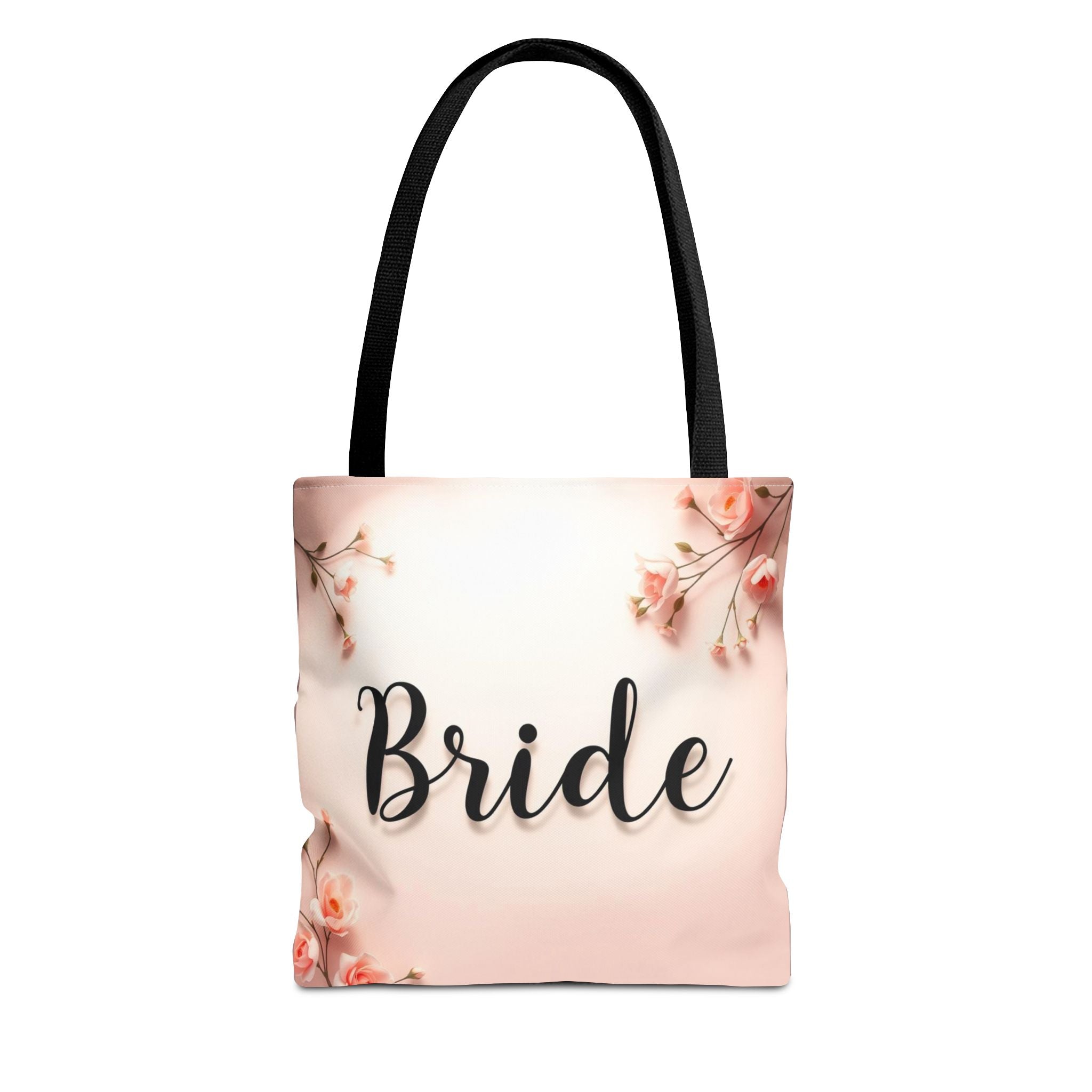 Bride Floral Tote Bag – Pink Bridal Shower & Bachelorette Gift