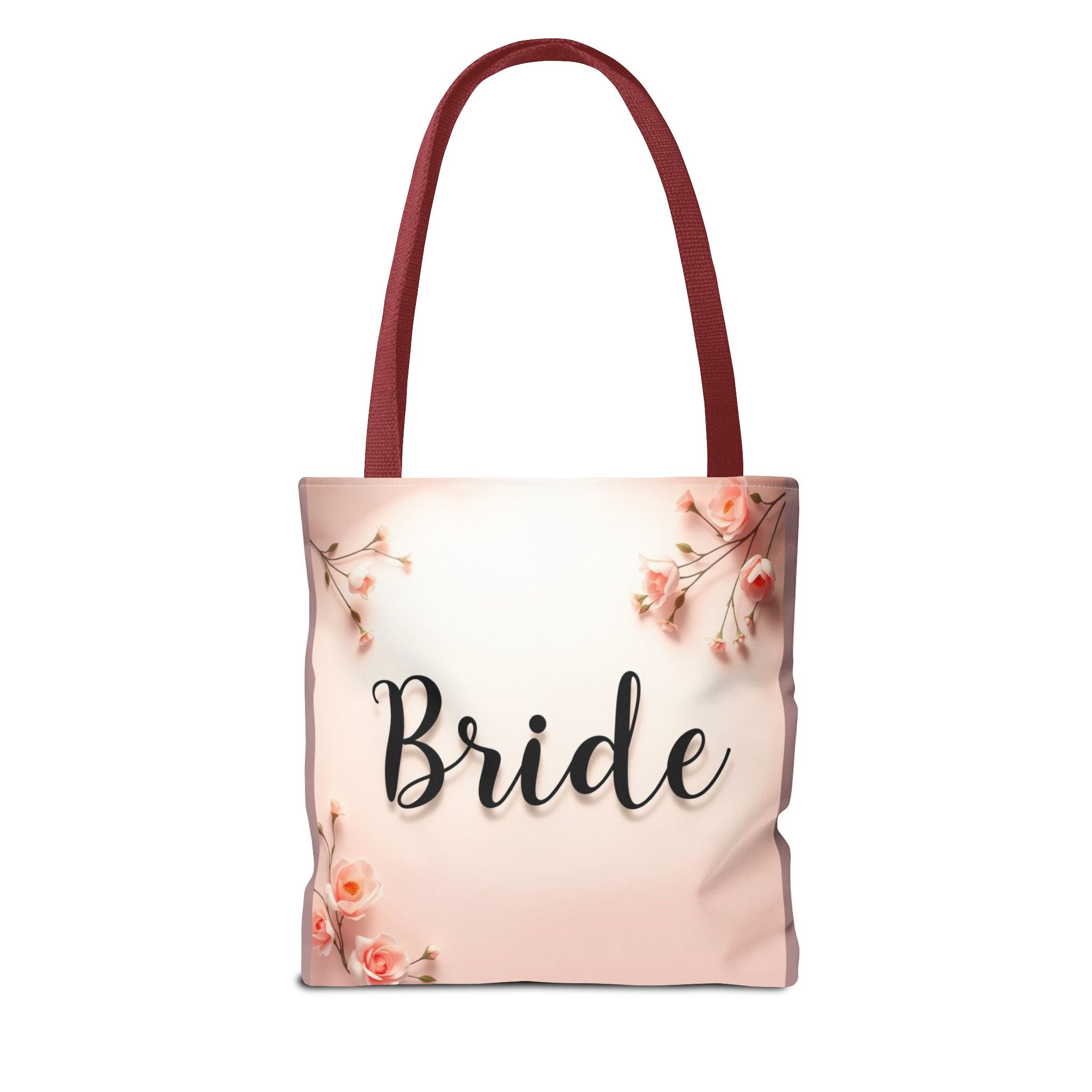 Bride Floral Tote Bag – Pink Bridal Shower & Bachelorette Gift