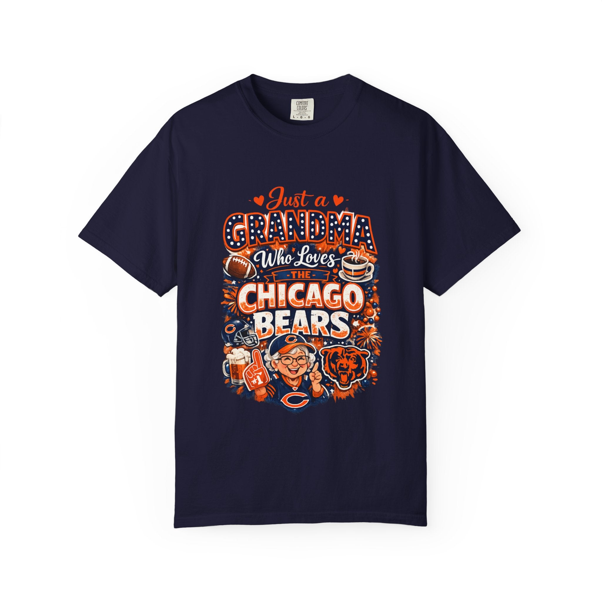 Grandma Who Loves the Chicago Bears T-Shirt
