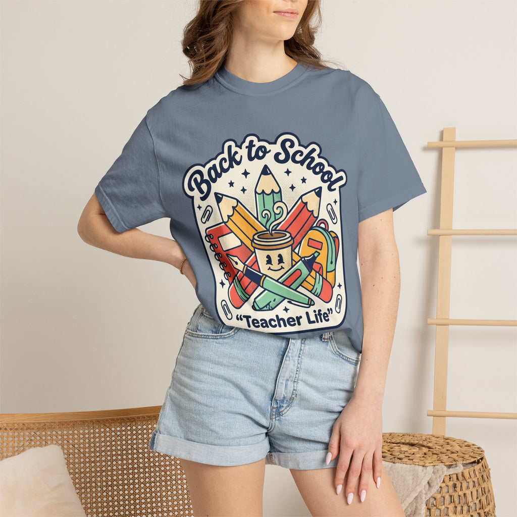 Teacher Life T-Shirt — Back to School Classroom Tee
