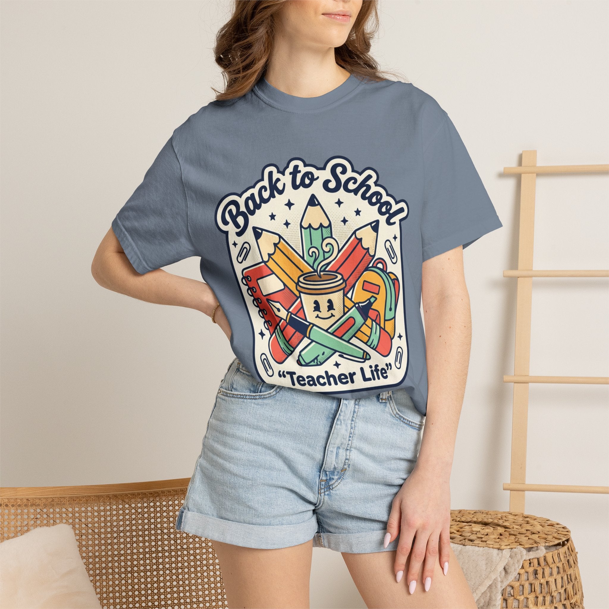 Teacher Life T-Shirt — Back to School Classroom Tee