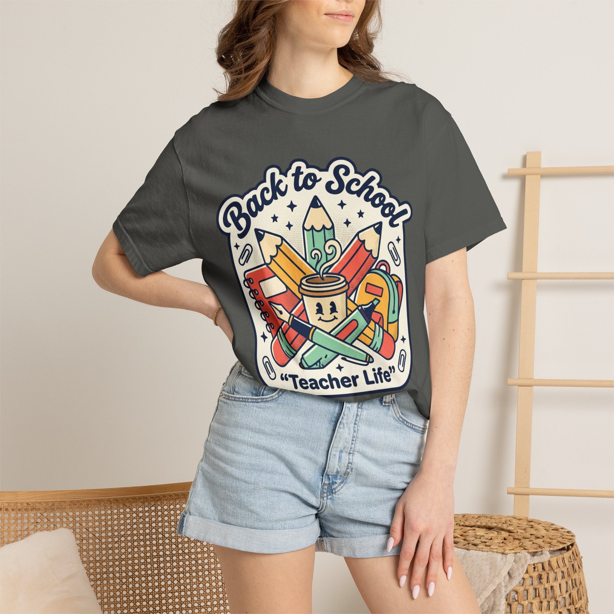 Teacher Life T-Shirt — Back to School Classroom Tee