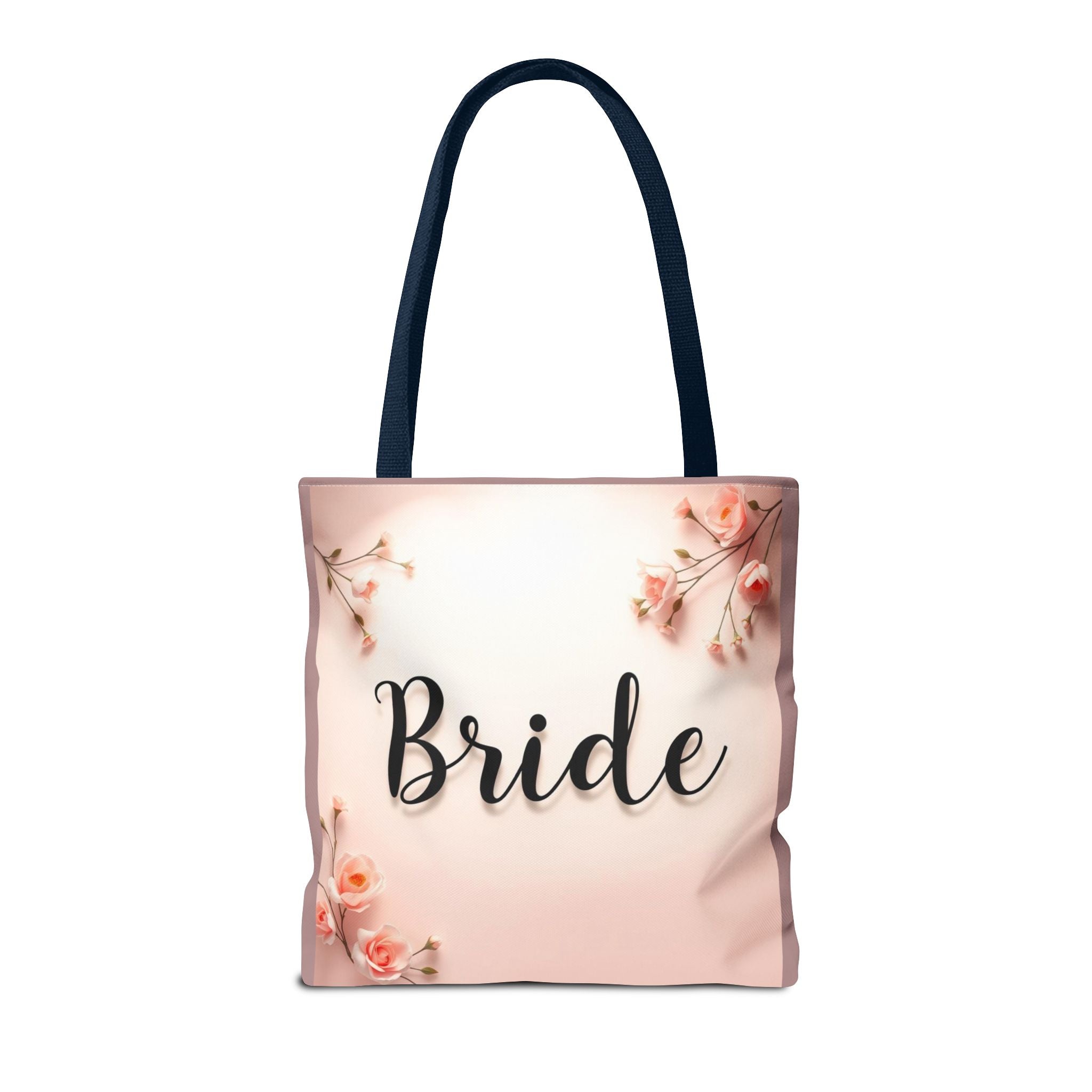 Bride Floral Tote Bag – Pink Bridal Shower & Bachelorette Gift